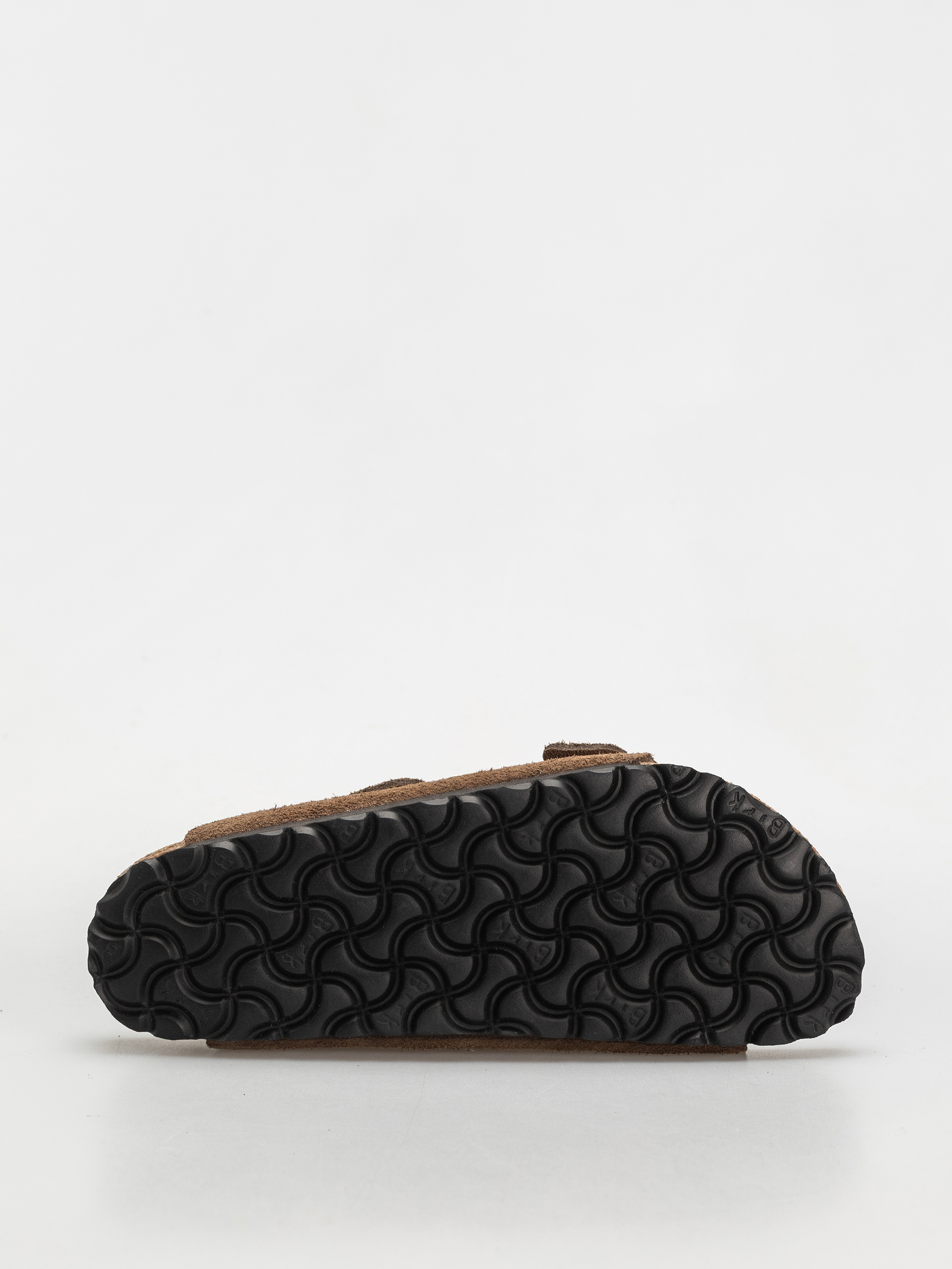 Klapki Birkenstock Arizona Suede Leather Narrow Wmn (dark tea)