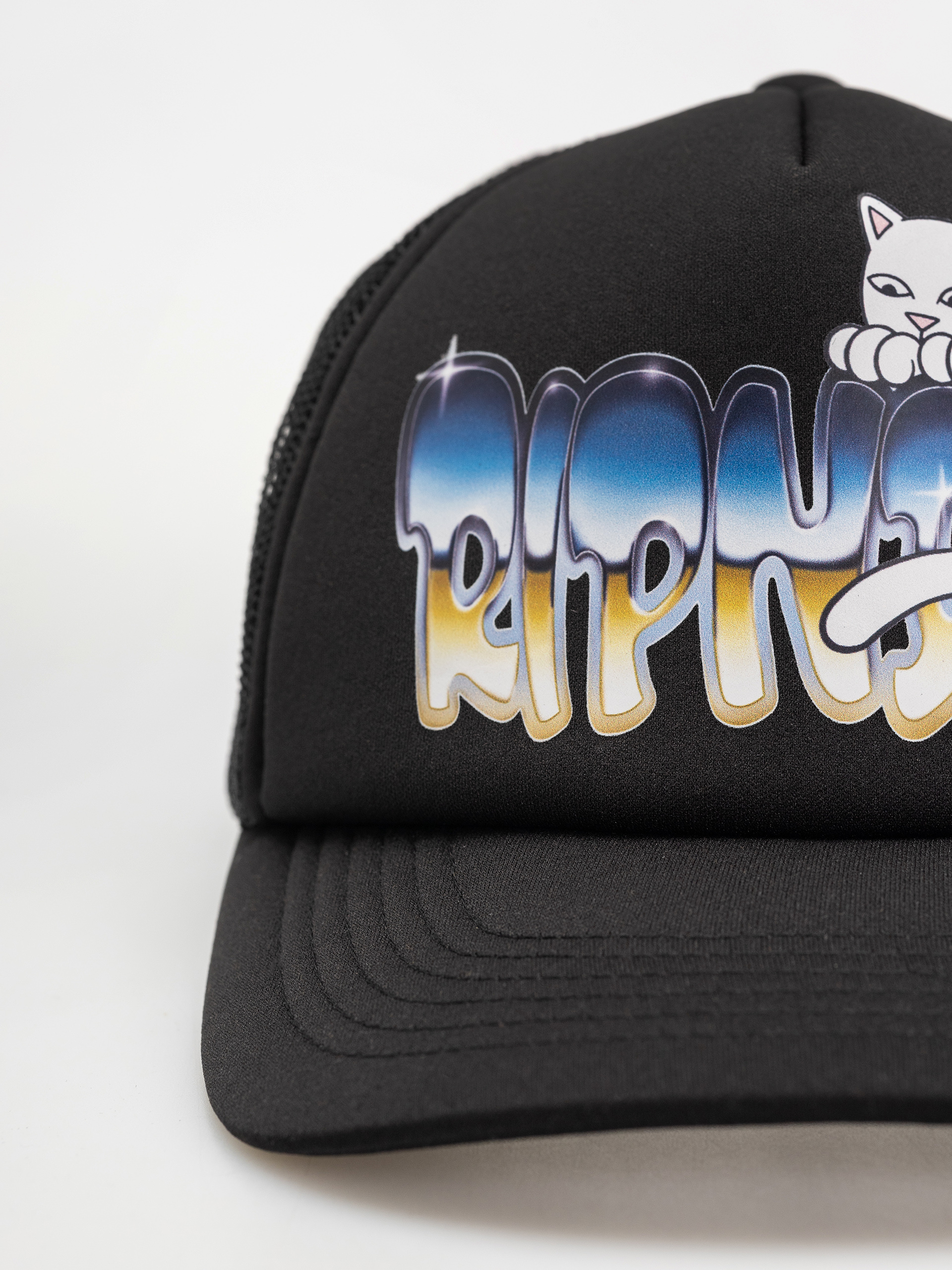 Czapka z daszkiem RipNDip Chroma Trucker (black)