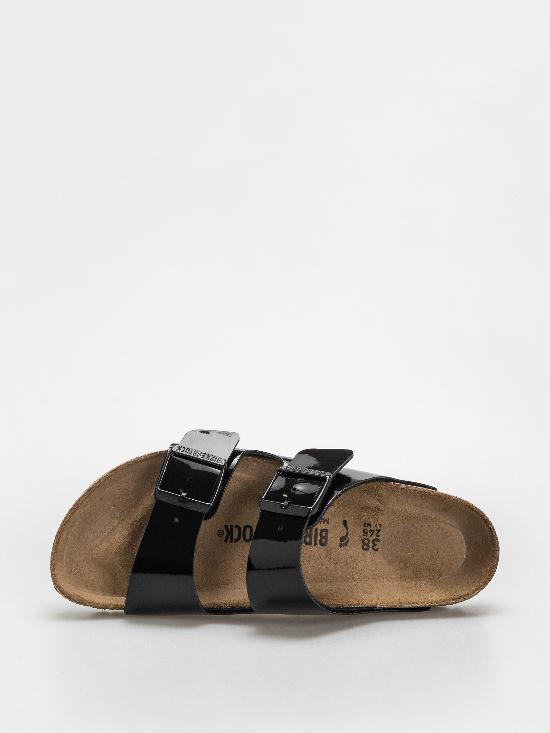 Klapki Birkenstock Arizona Narrow Wmn (patent black)