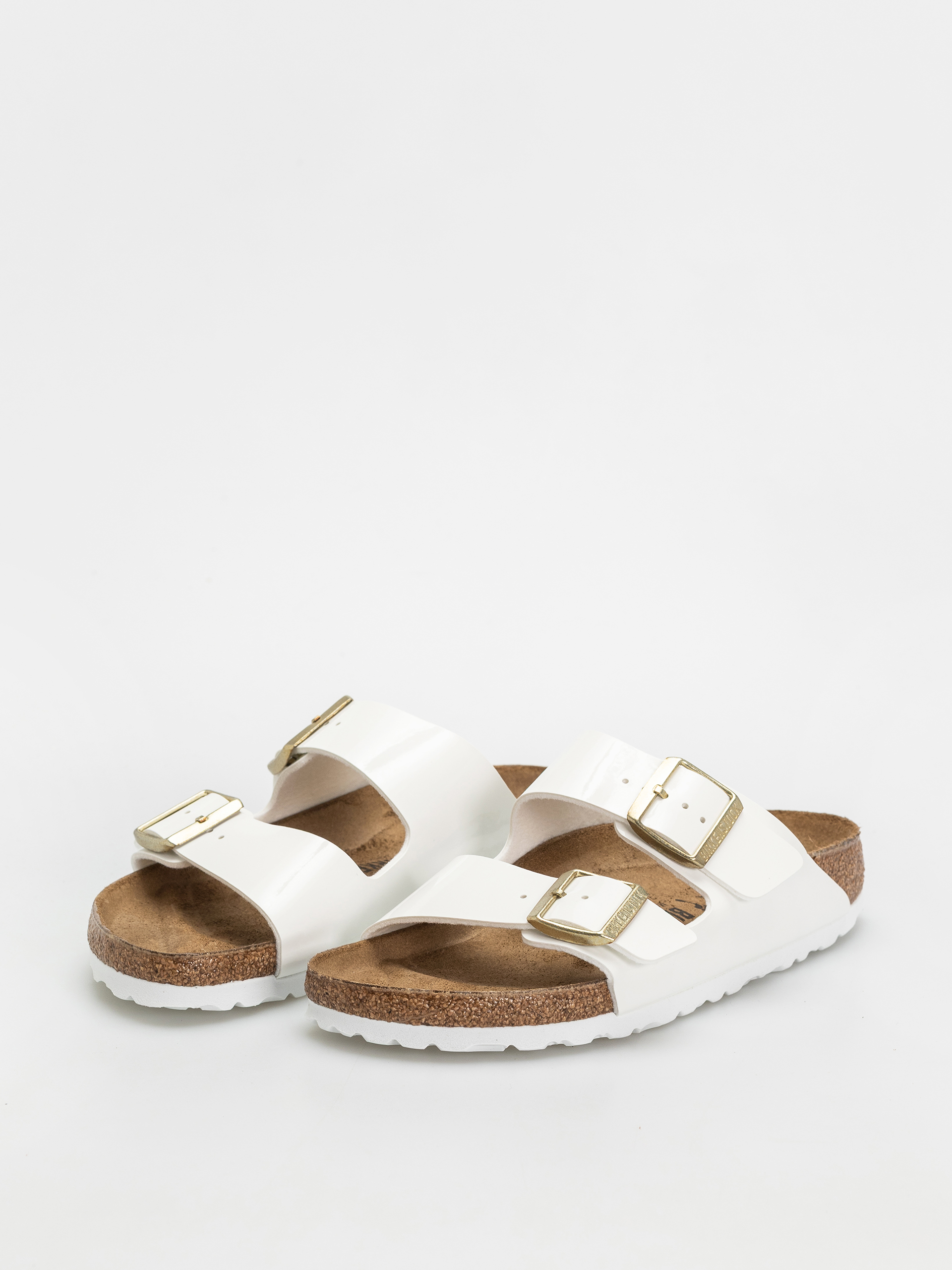 Klapki Birkenstock Arizona Narrow Wmn (patent white)