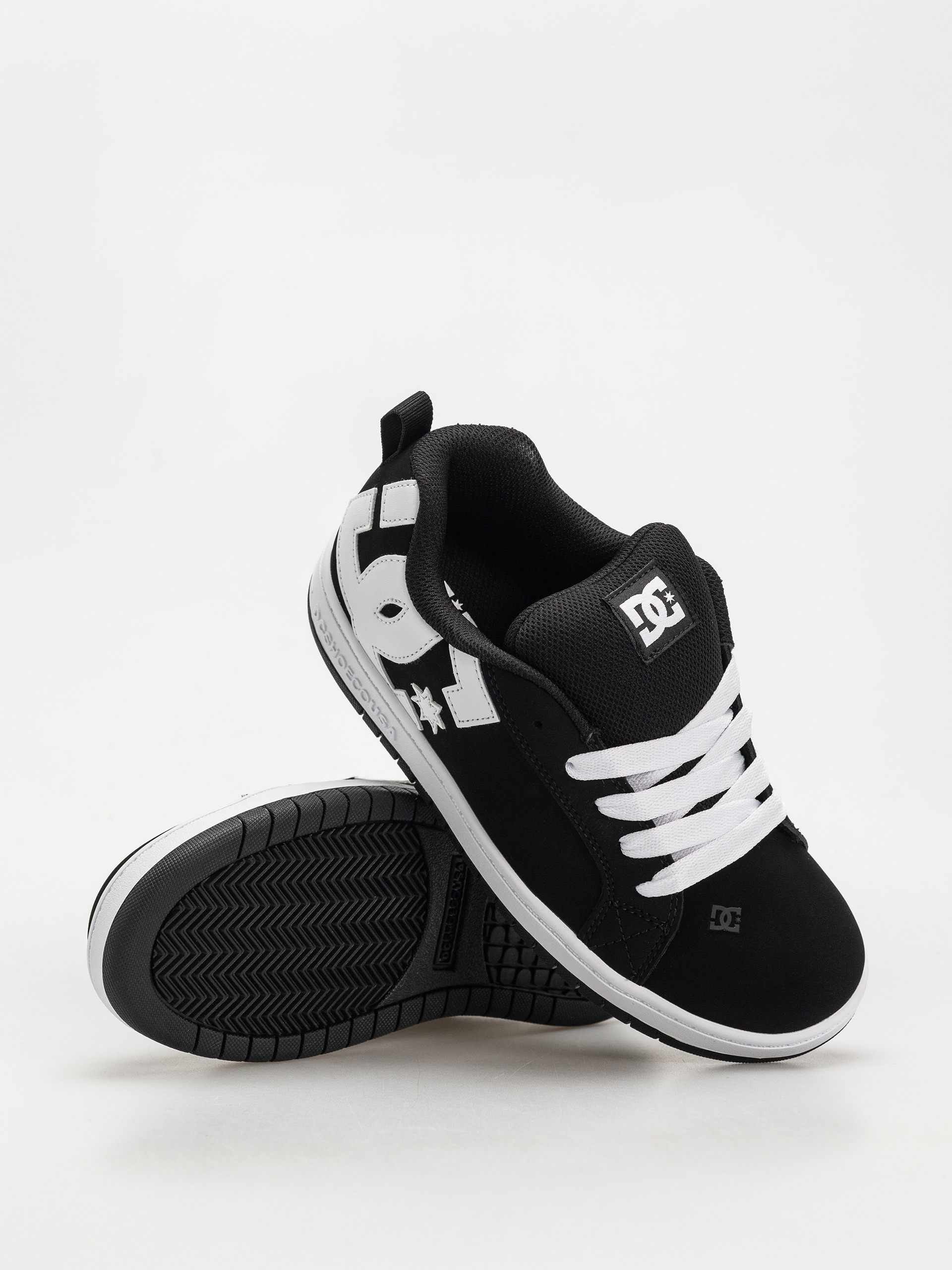 Buty dziecięce DC Court Graffik JR (black/white)