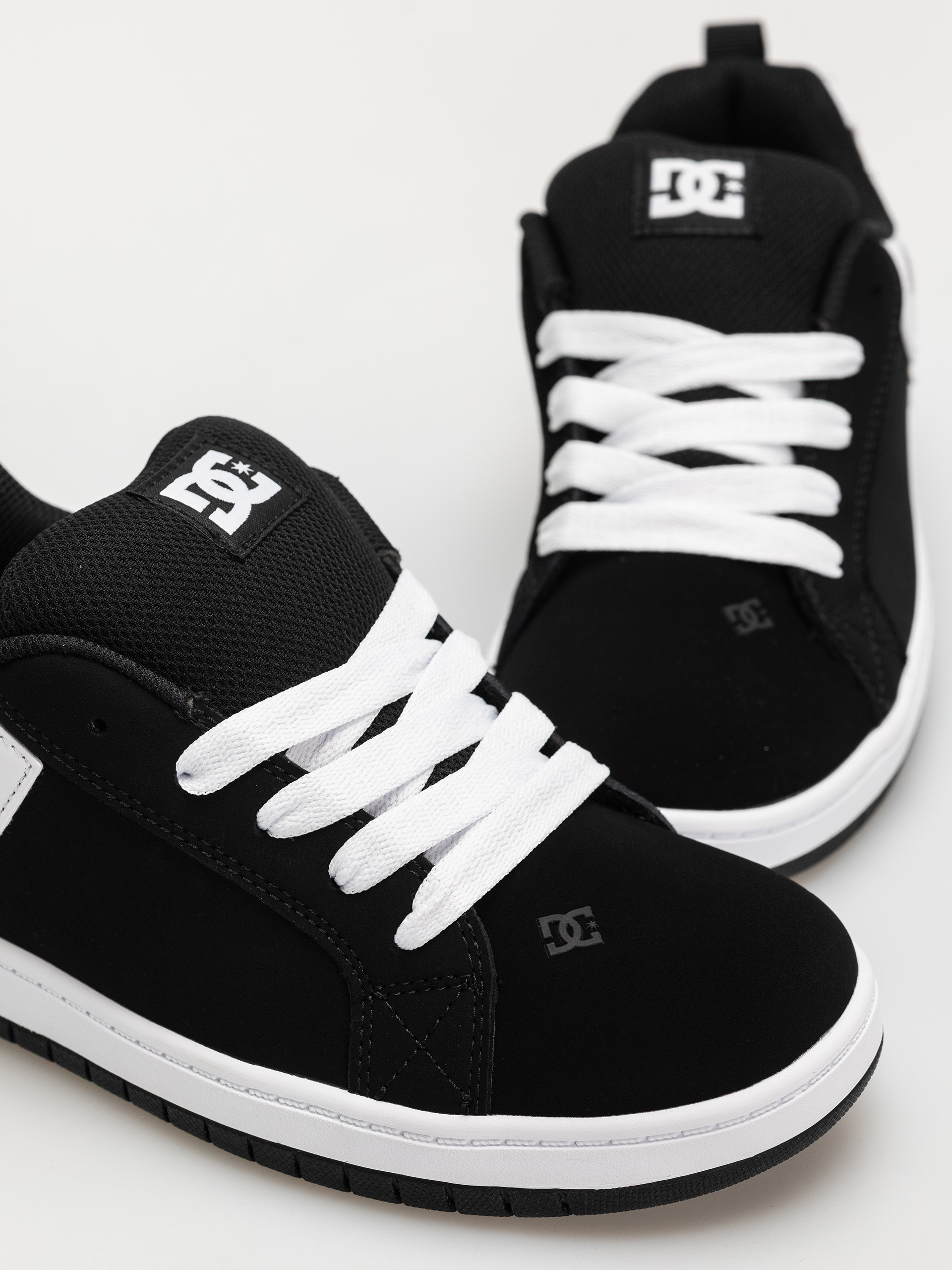 Buty dziecięce DC Court Graffik JR (black/white)