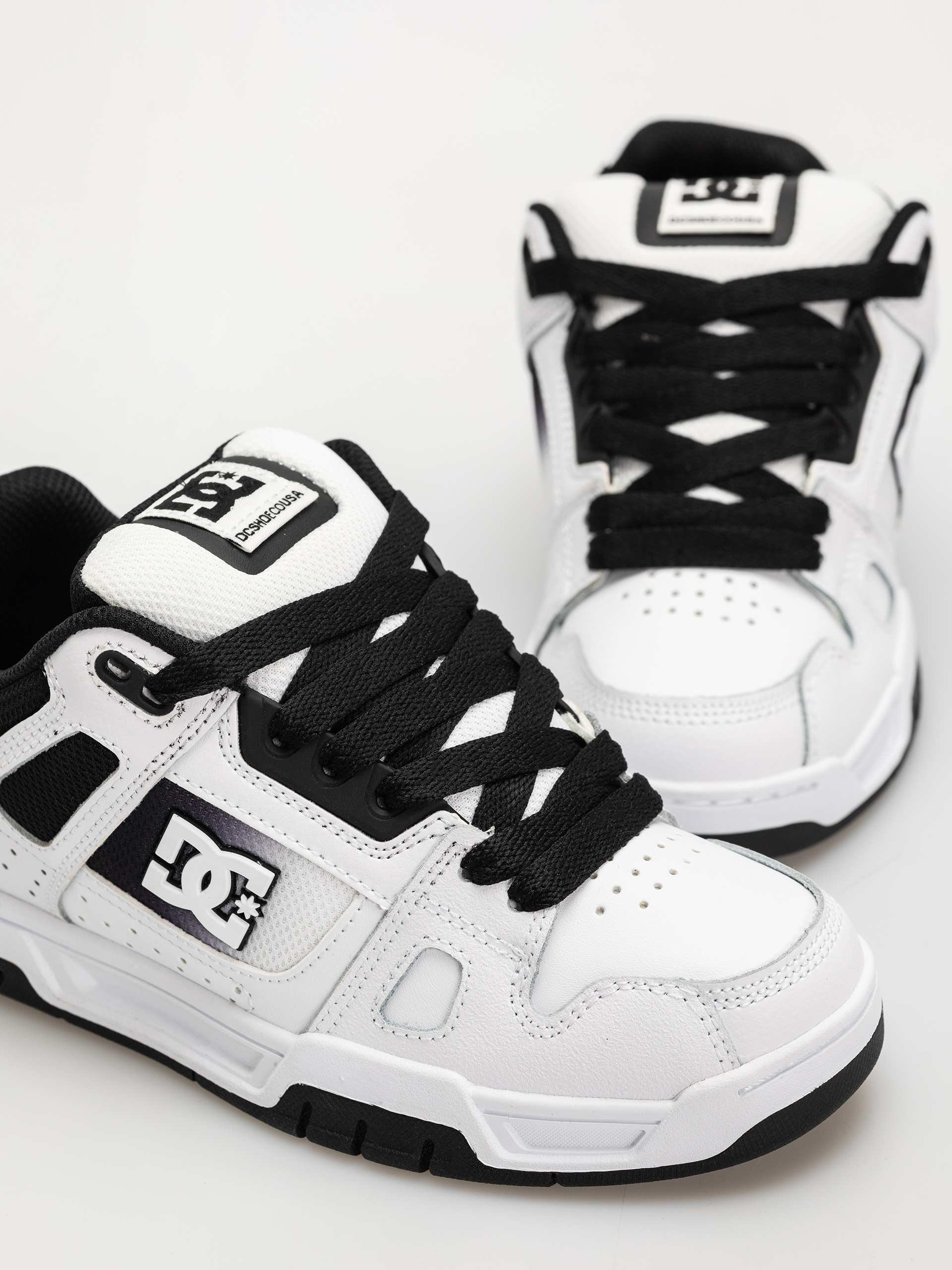 Buty DC Stag (black/white fade)