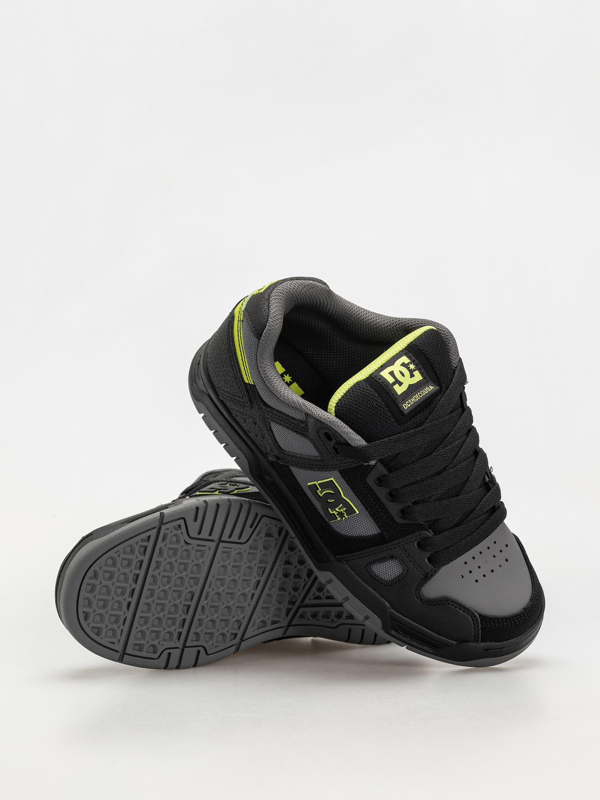 Buty DC Stag (black/lime)