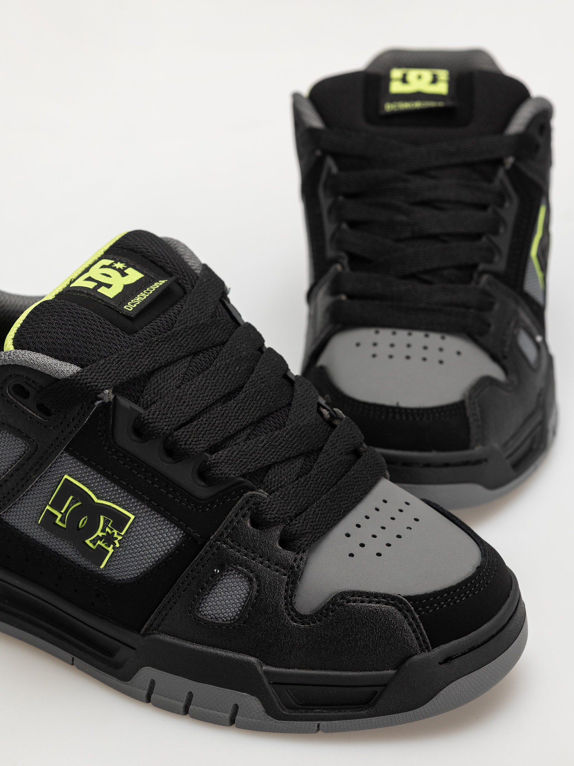 Buty DC Stag (black/lime)