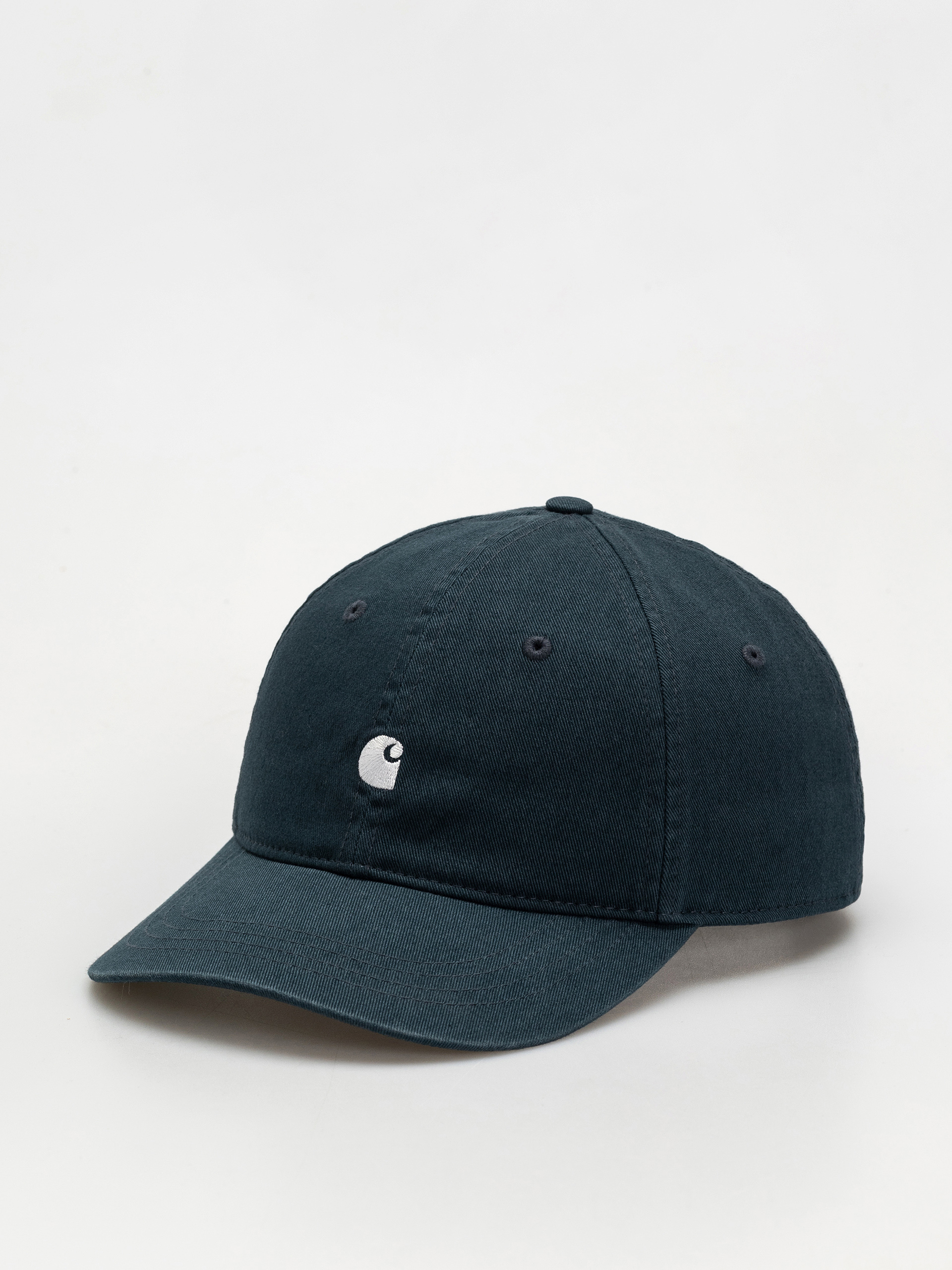 Czapka z daszkiem Carhartt WIP Madison Logo (deep lagoon/white)