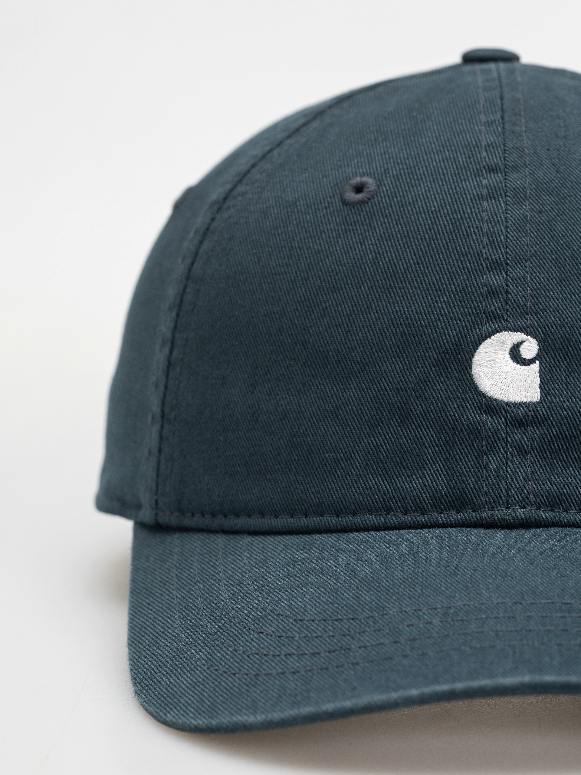 Czapka z daszkiem Carhartt WIP Madison Logo (deep lagoon/white)