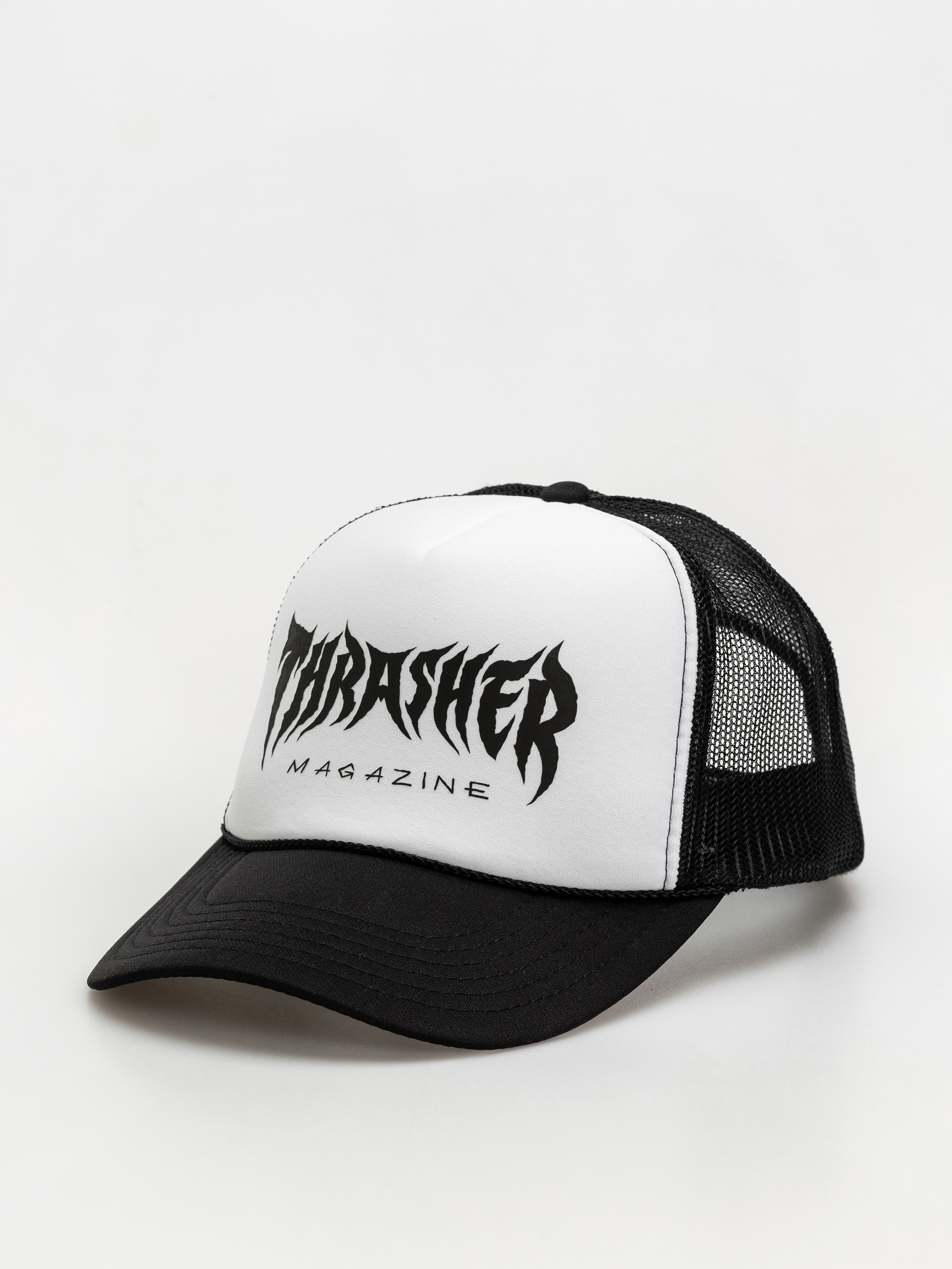 Czapka z daszkiem Thrasher Metal Trucker (black/white/black)