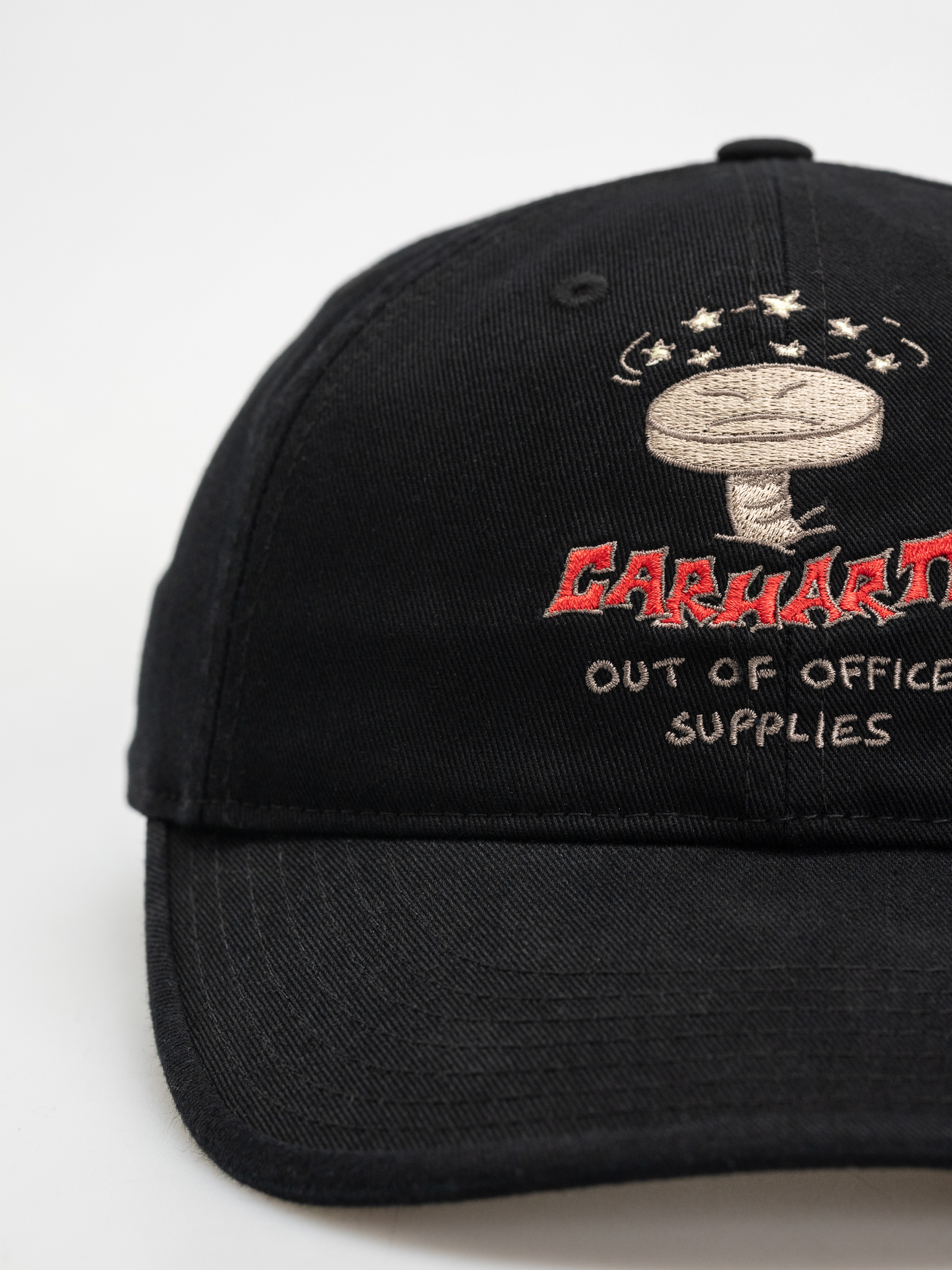 Czapka z daszkiem Carhartt WIP Office Supplies (black)