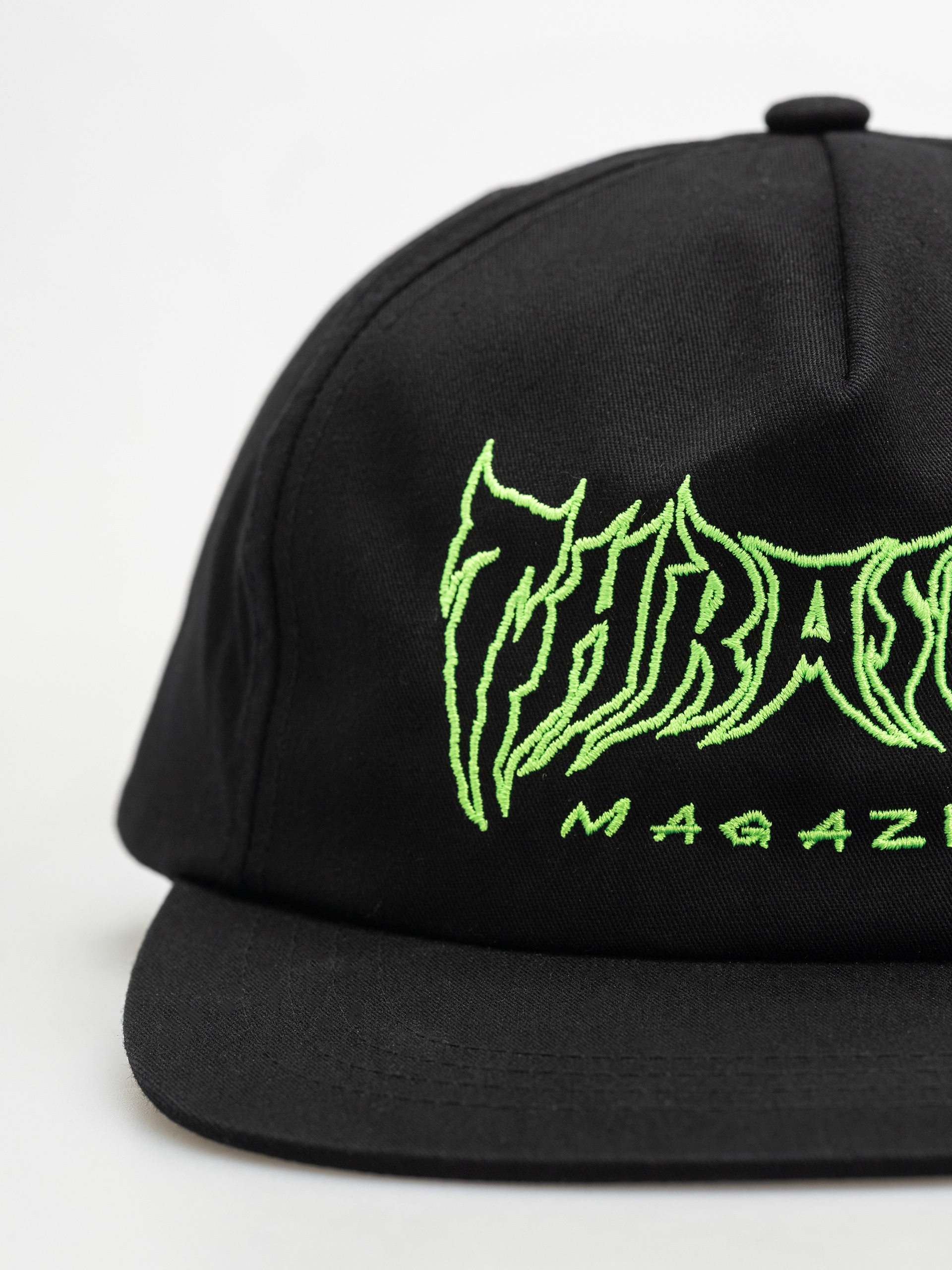 Czapka z daszkiem Thrasher Metal Snapback (black)