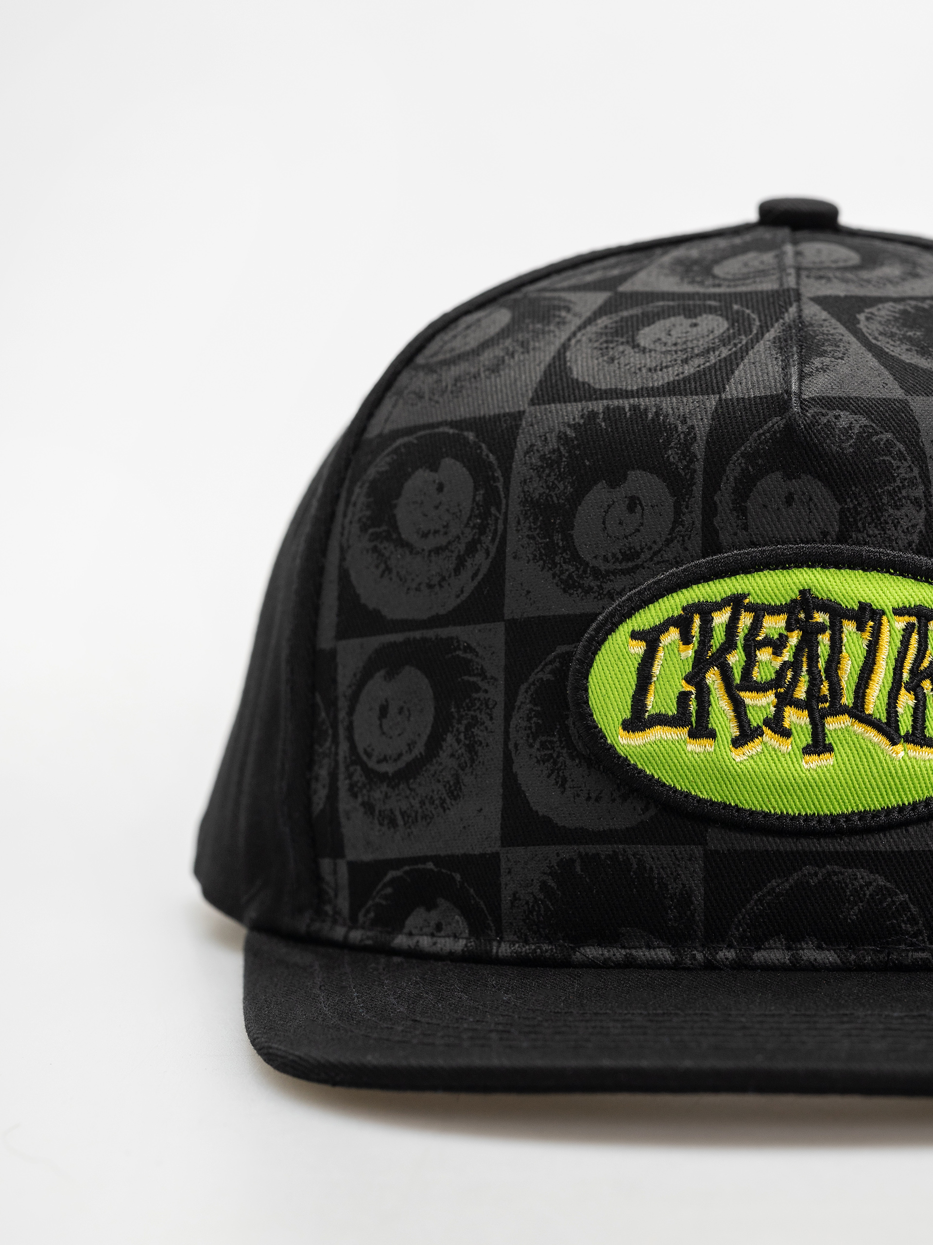 Czapka z daszkiem Creature Crash And Burn Snapback Structured (black)