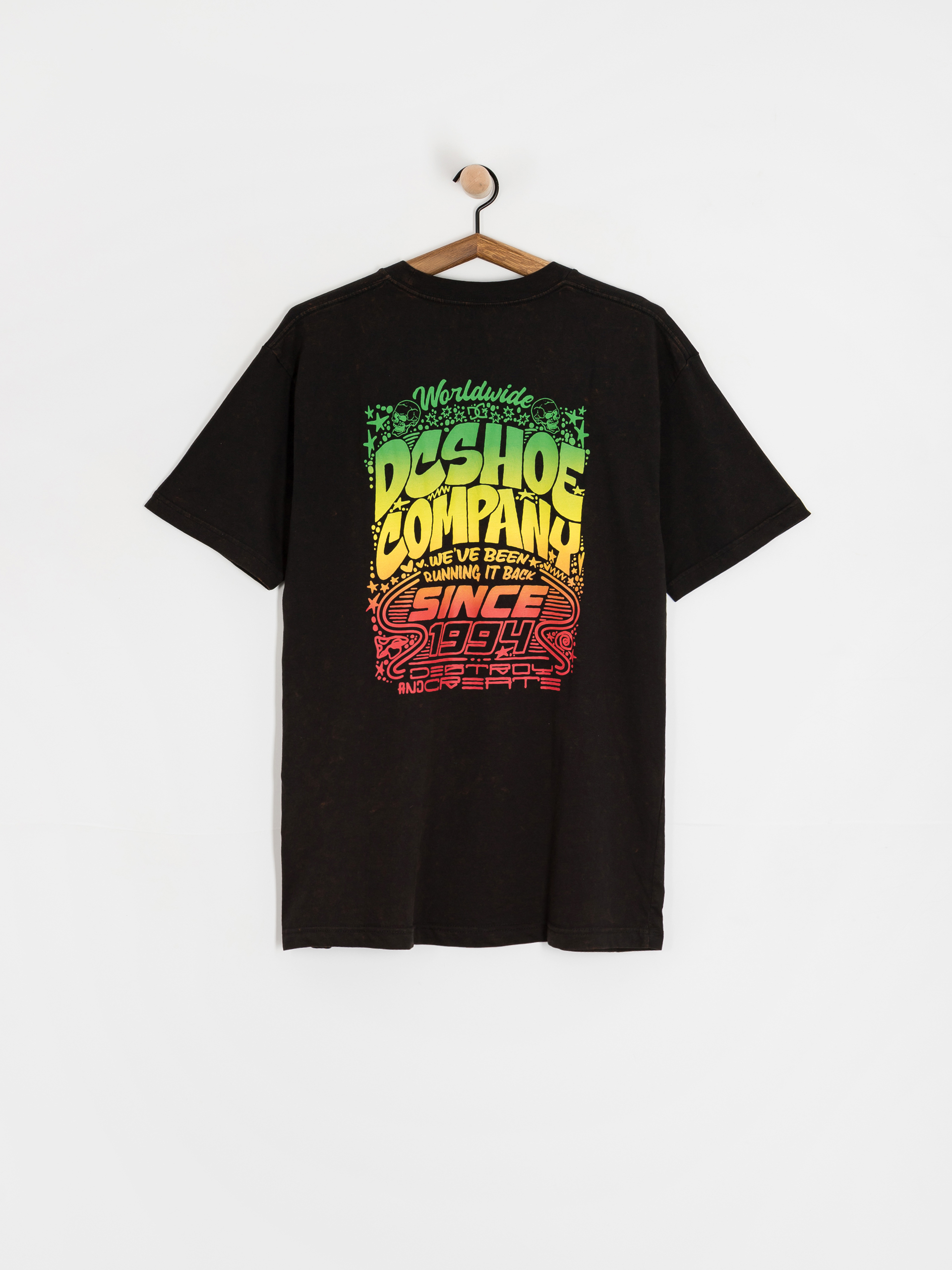 T-shirt DC Hot Box (black rain wash)