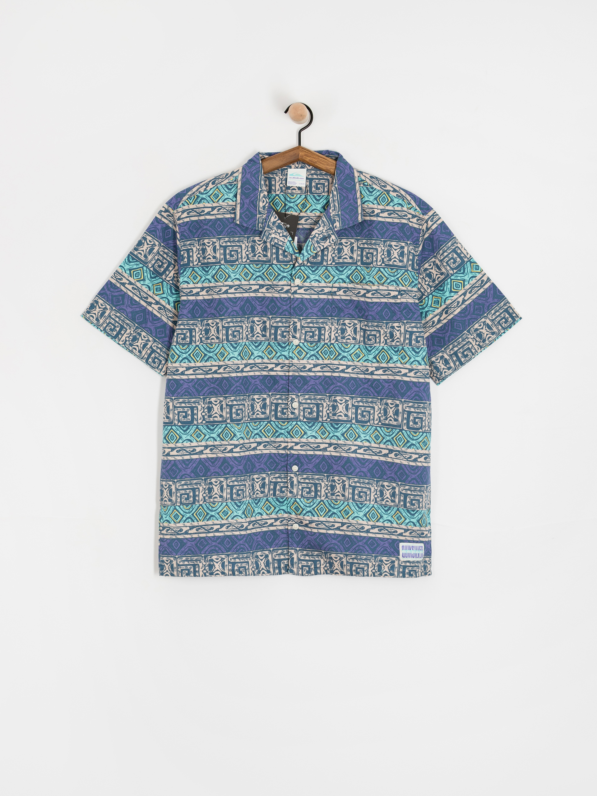 Koszula Quiksilver Global Heat (aqua sky global heat)