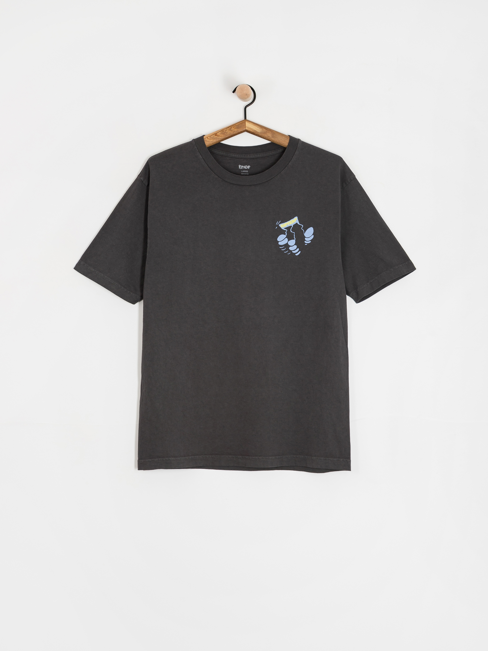 T-shirt RipNDip Records (charcoal sun fade)