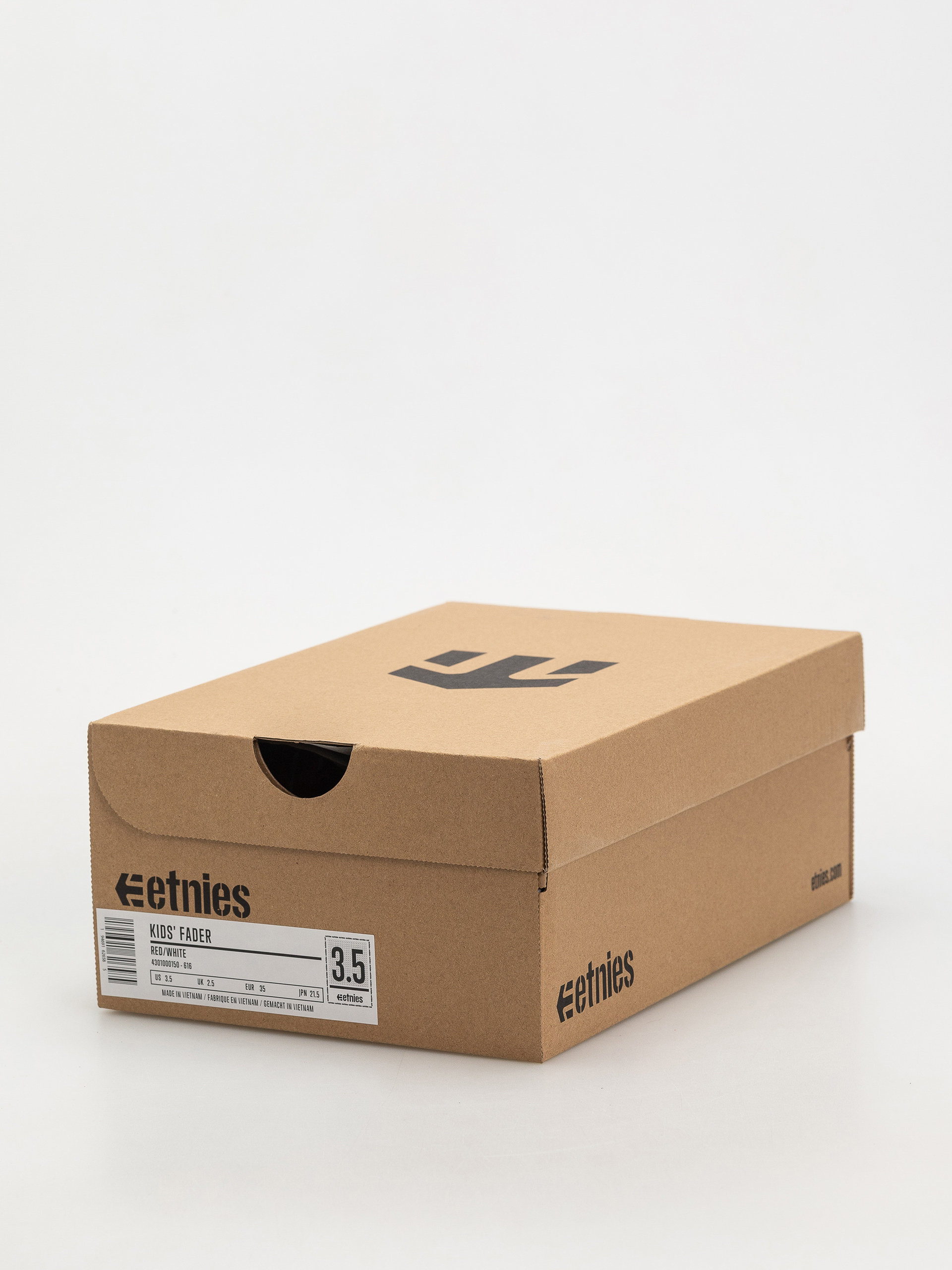 Buty Etnies Kids Fader JR (red/white)