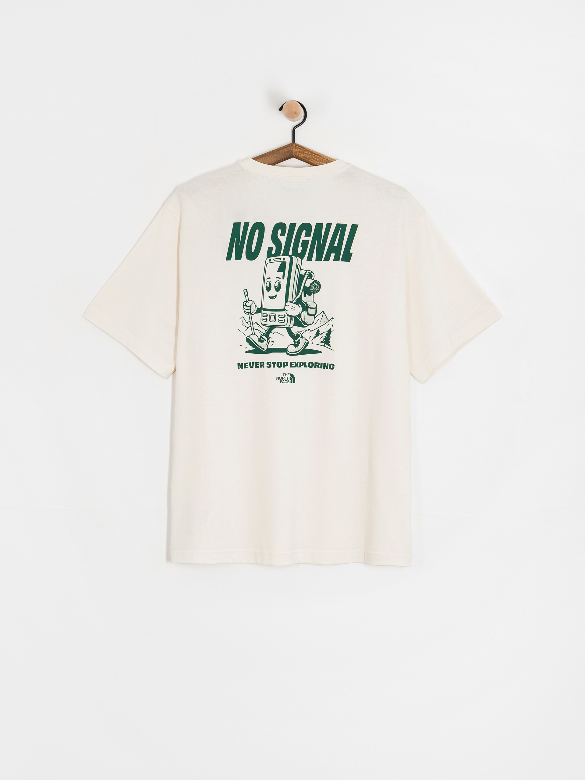 T-shirt The North Face No Signal Relaxed (white dune)