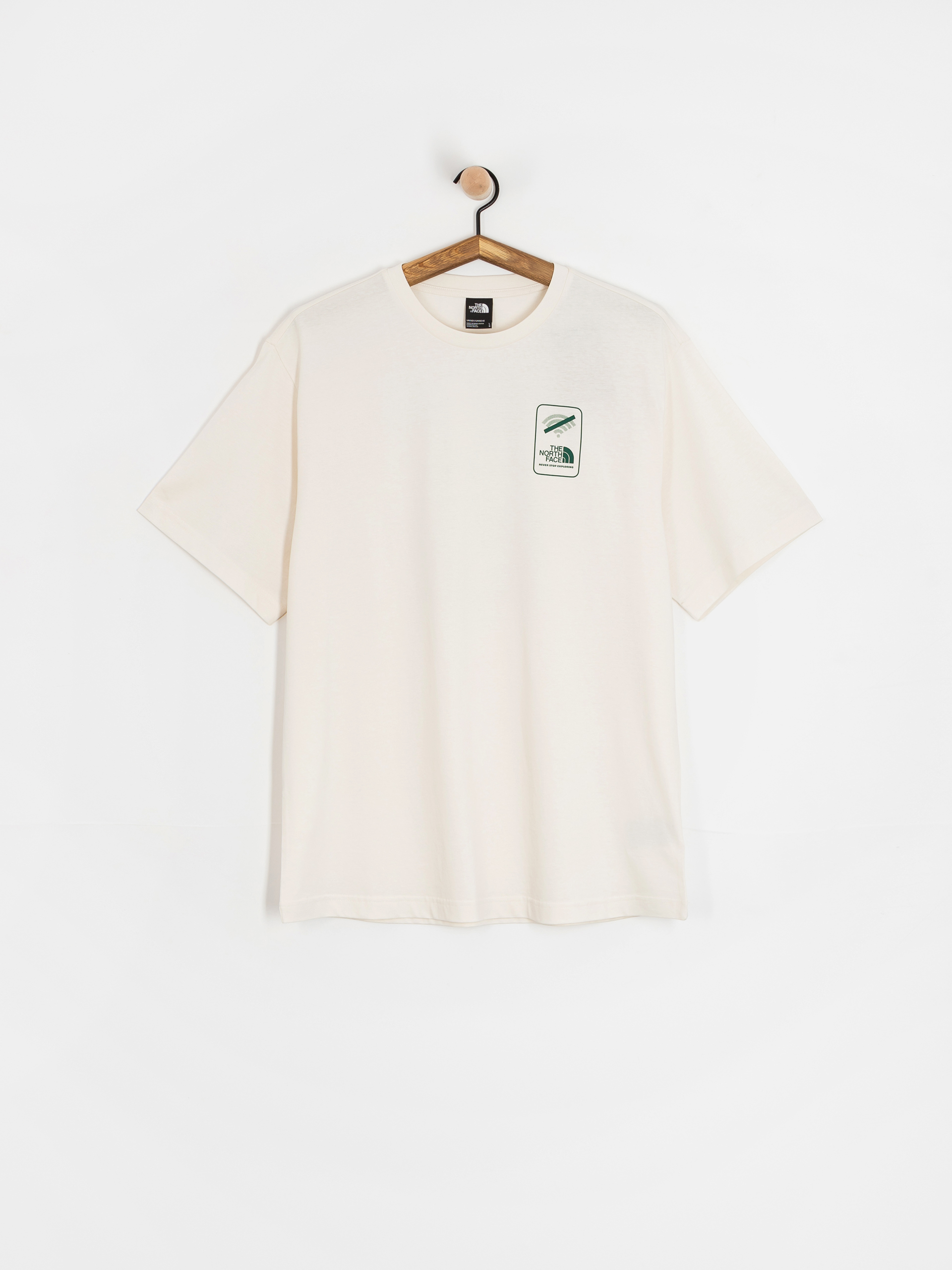 T-shirt The North Face No Signal Relaxed (white dune)