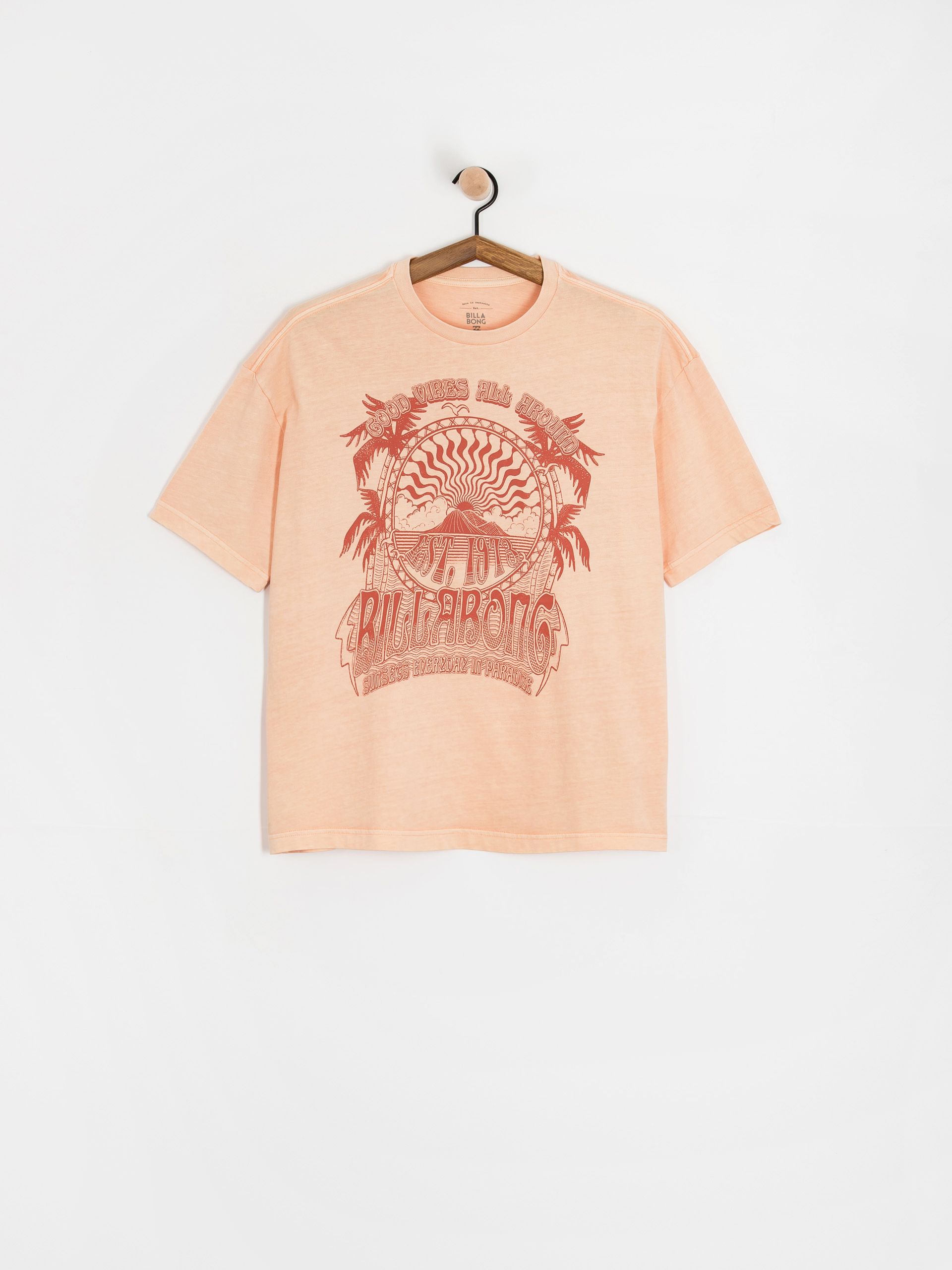 T-shirt Billabong Beach Classics Wmn (soft peach)