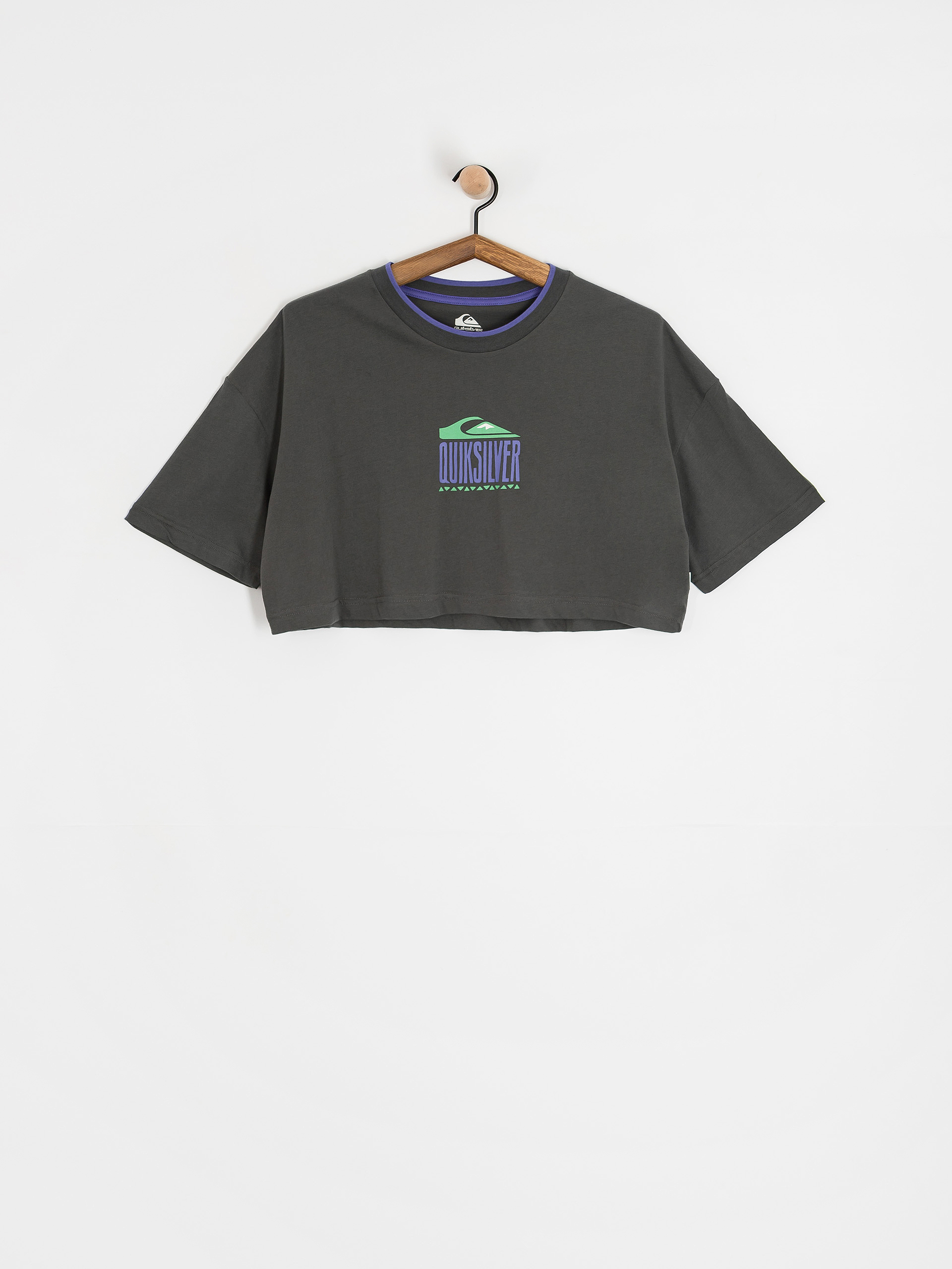 T-shirt Quiksilver Maxi Crop Wmn (dark shadow)