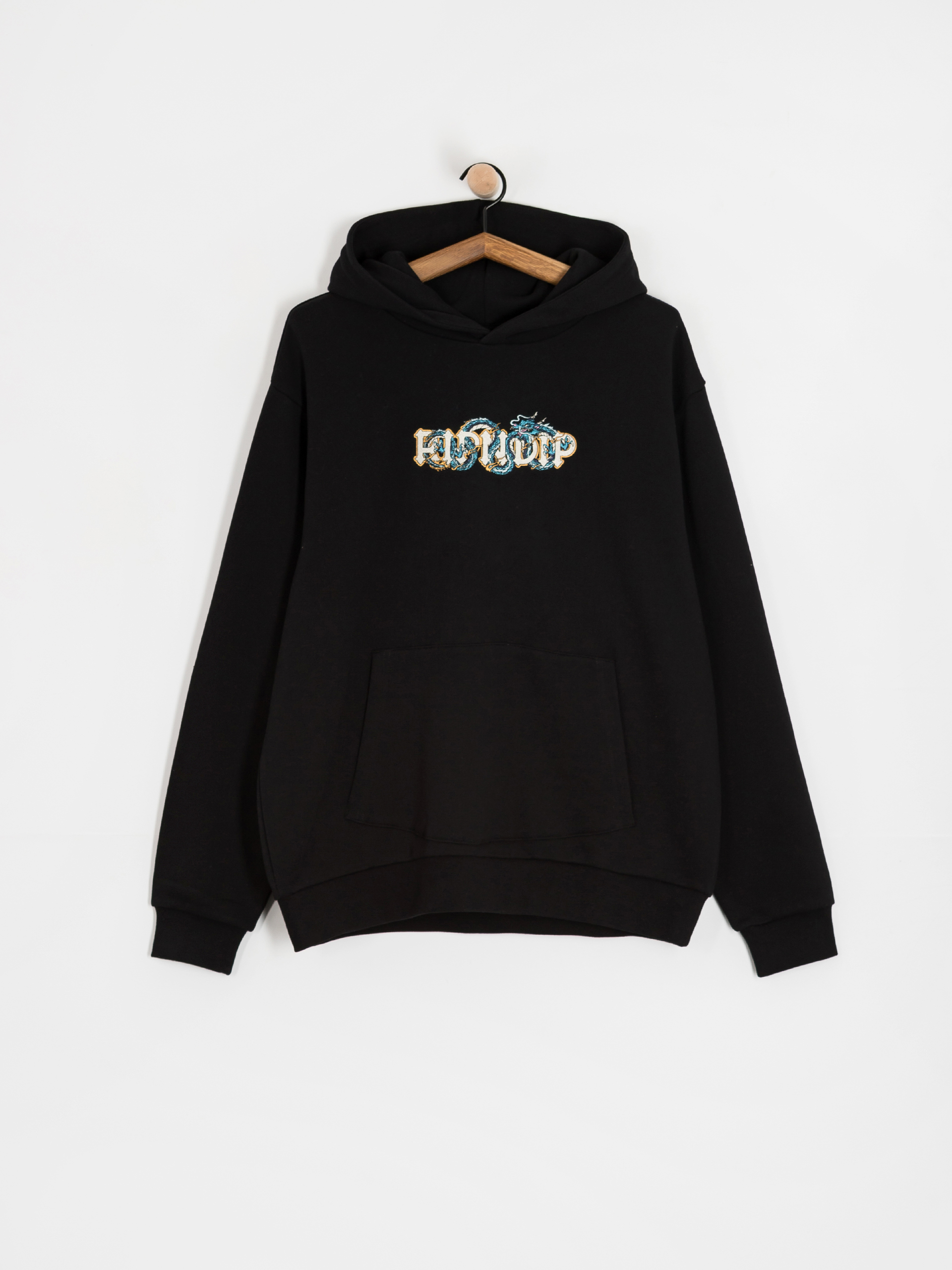 Bluza z kapturem RipNDip Shen Nerm HD (black vintage wash)
