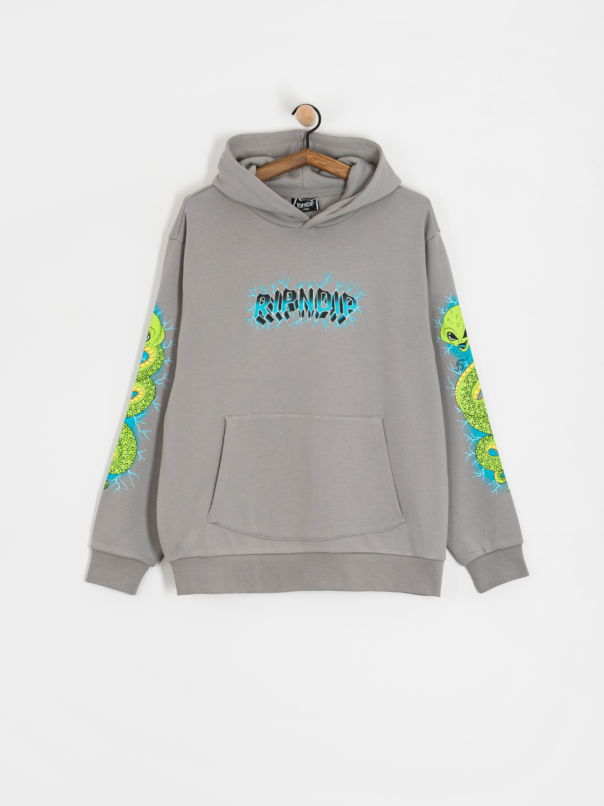 Bluza z kapturem RipNDip Skull And Bones HD (charcoal)