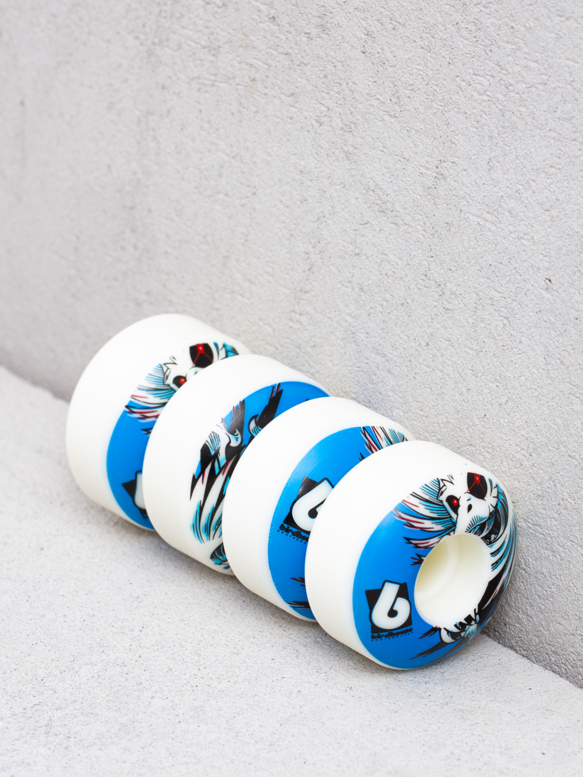 Kółka Birdhouse Hawk Spiral (white)