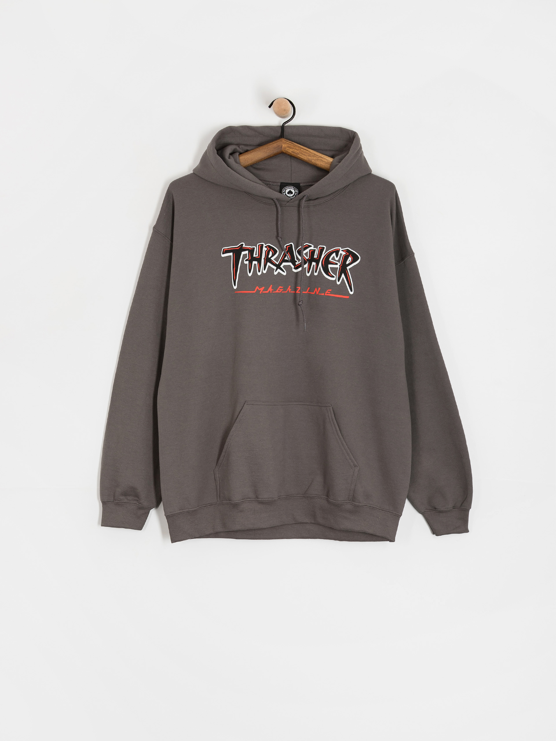 Bluza z kapturem Thrasher Slash HD (charcoal)