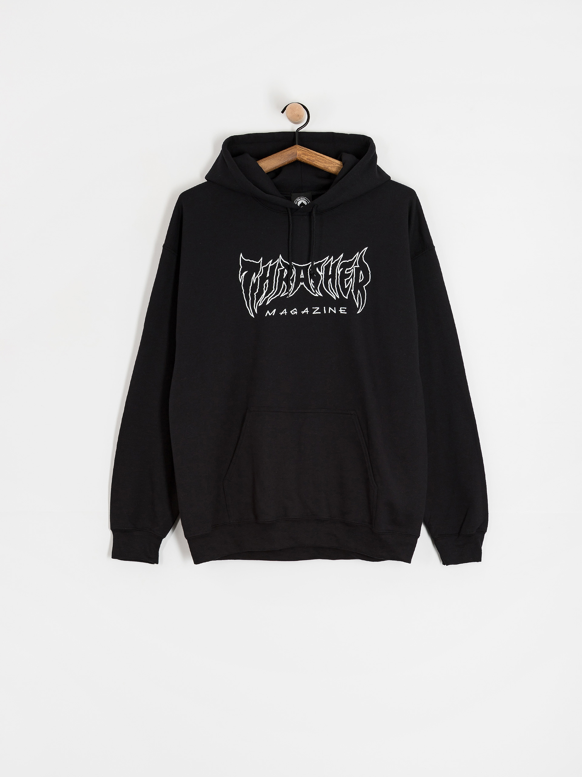 Bluza z kapturem Thrasher Metal HD (black)