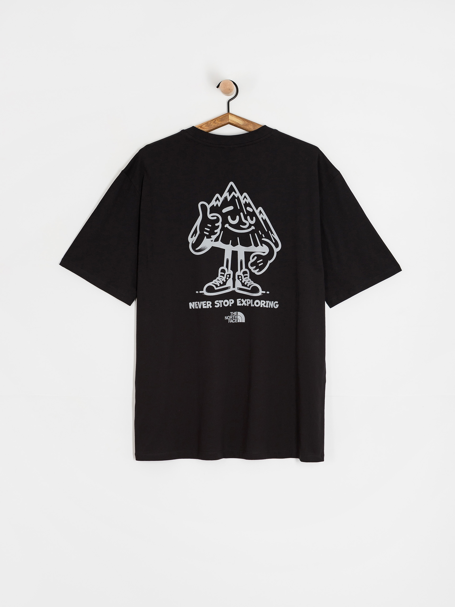 T-shirt The North Face Bubble Logo Relaxed - czarny (tnf black)