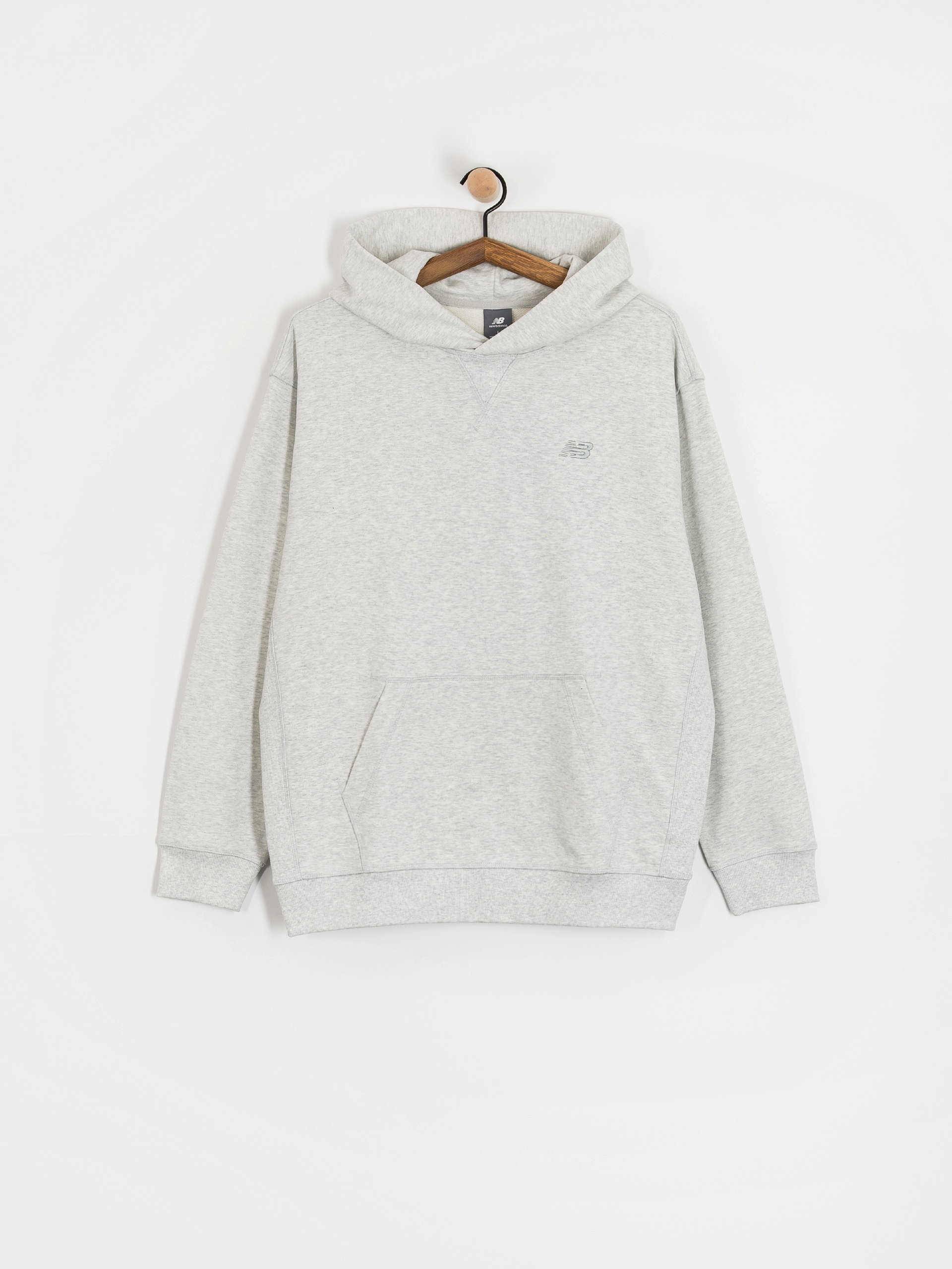 Bluza z kapturem New Balance Atheltics French Terry HD (grey)