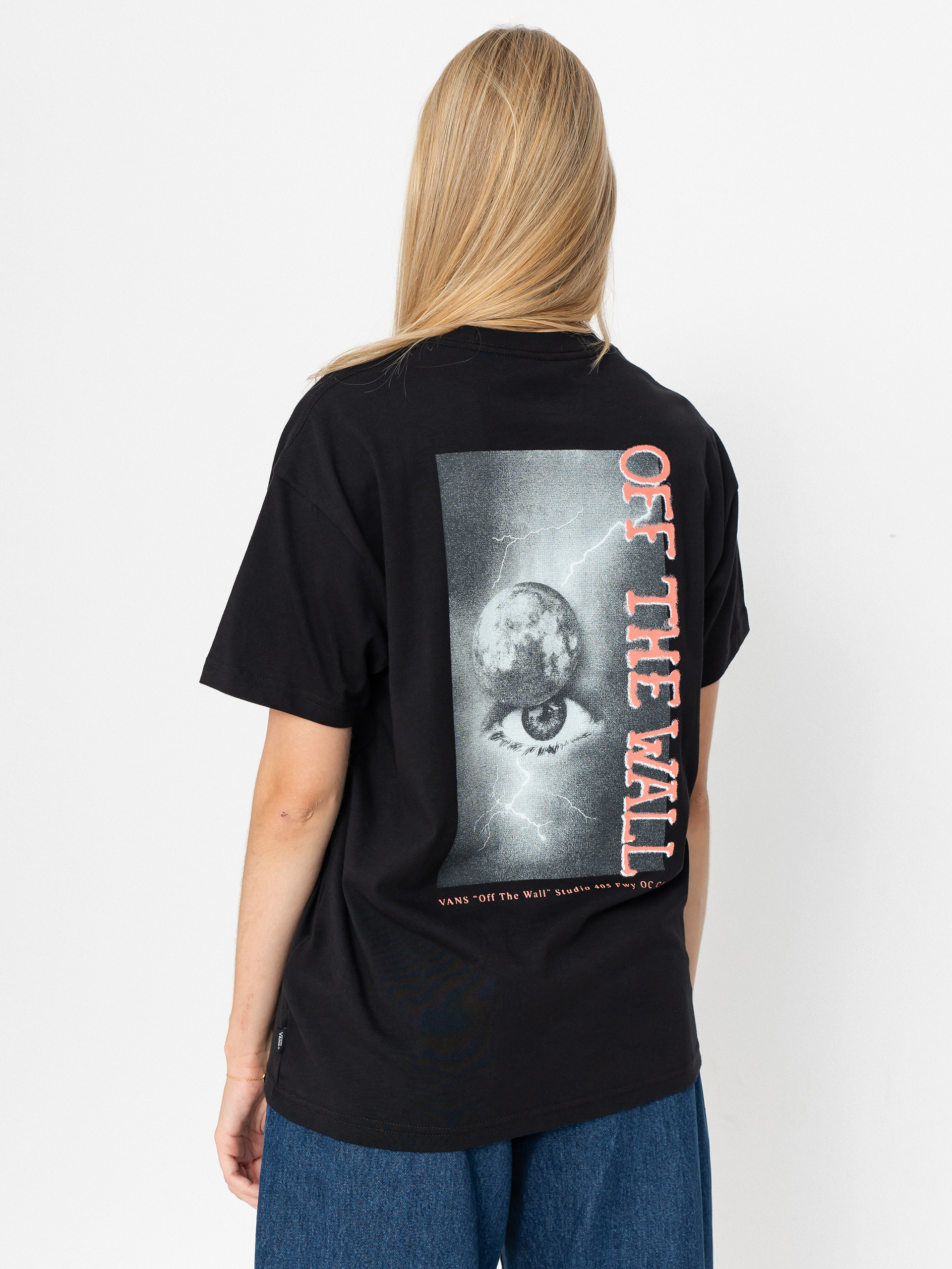 T-shirt Vans Night Orb Oversized Wmn (black)