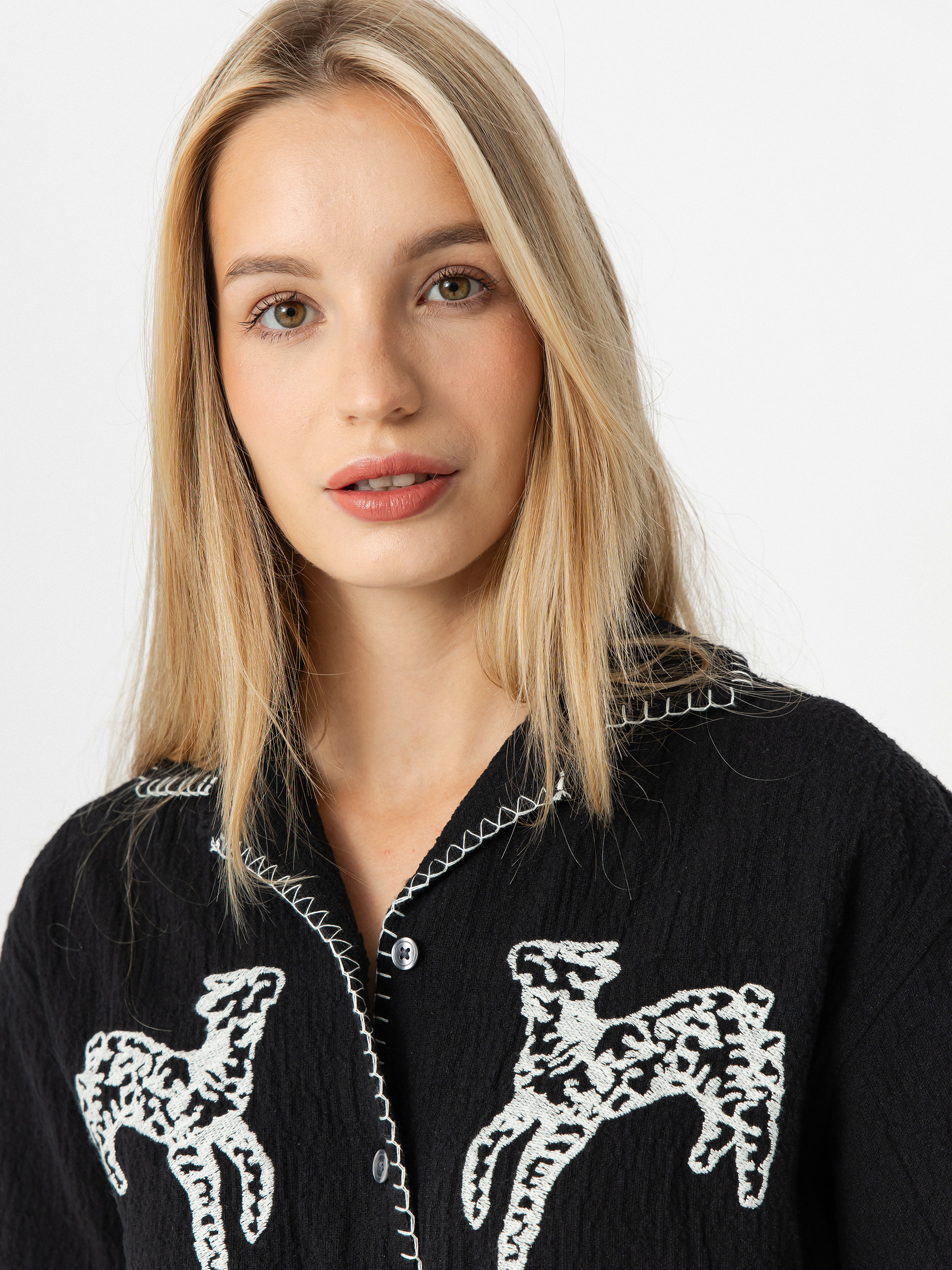 Koszula OBEY Ritual Wmn (digital black)