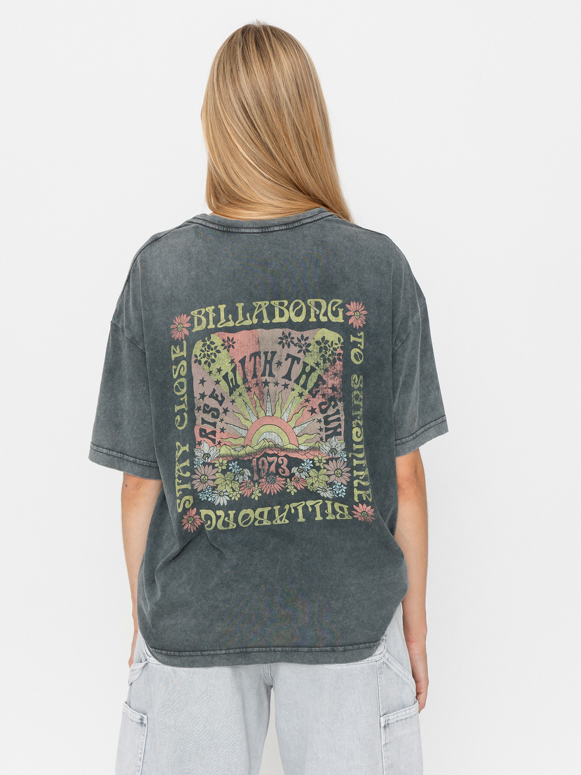 T-shirt Billabong Out Until Dawn Wmn (off black)