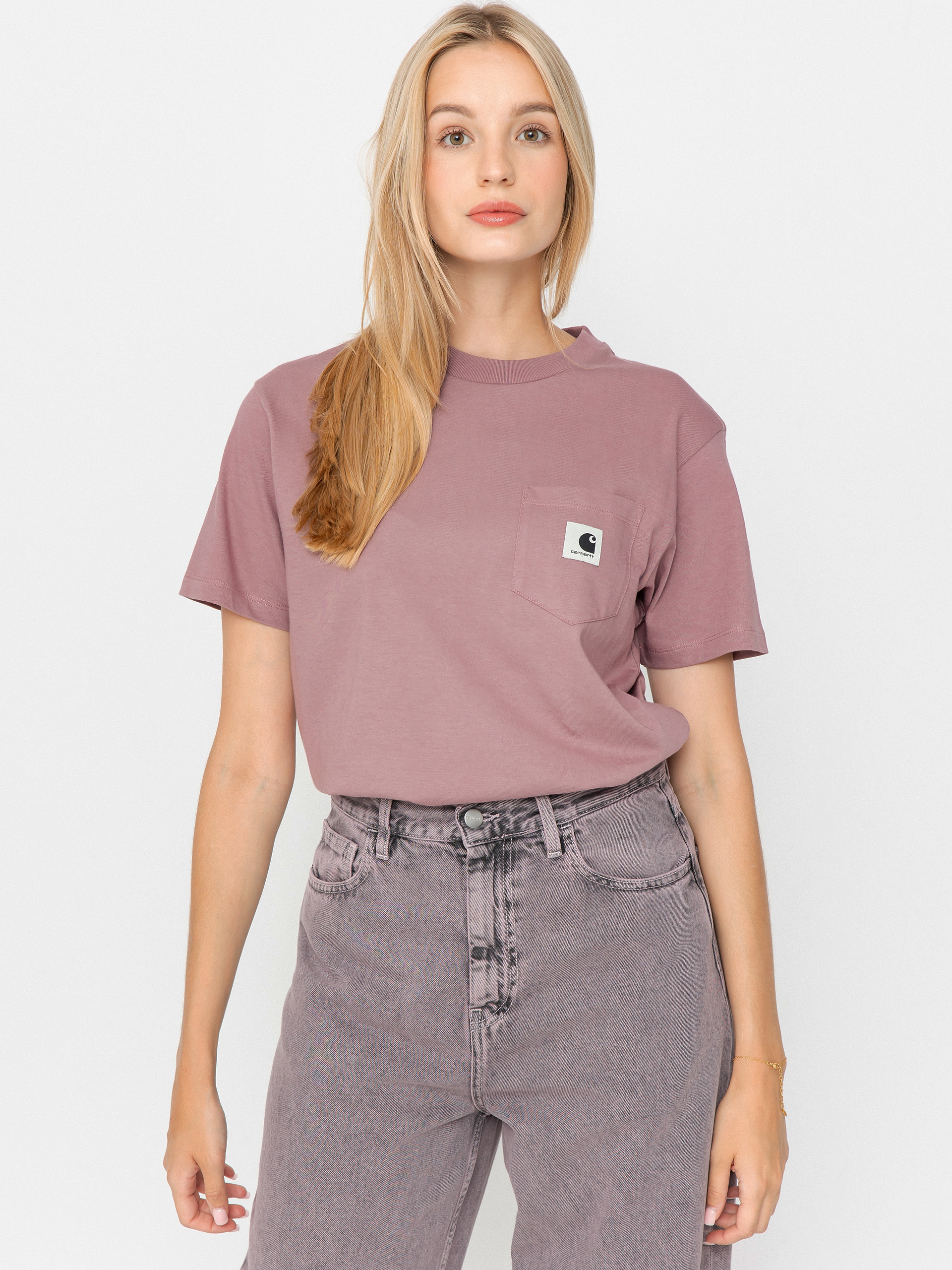 T-shirt Carhartt WIP Pocket Wmn (daphne)