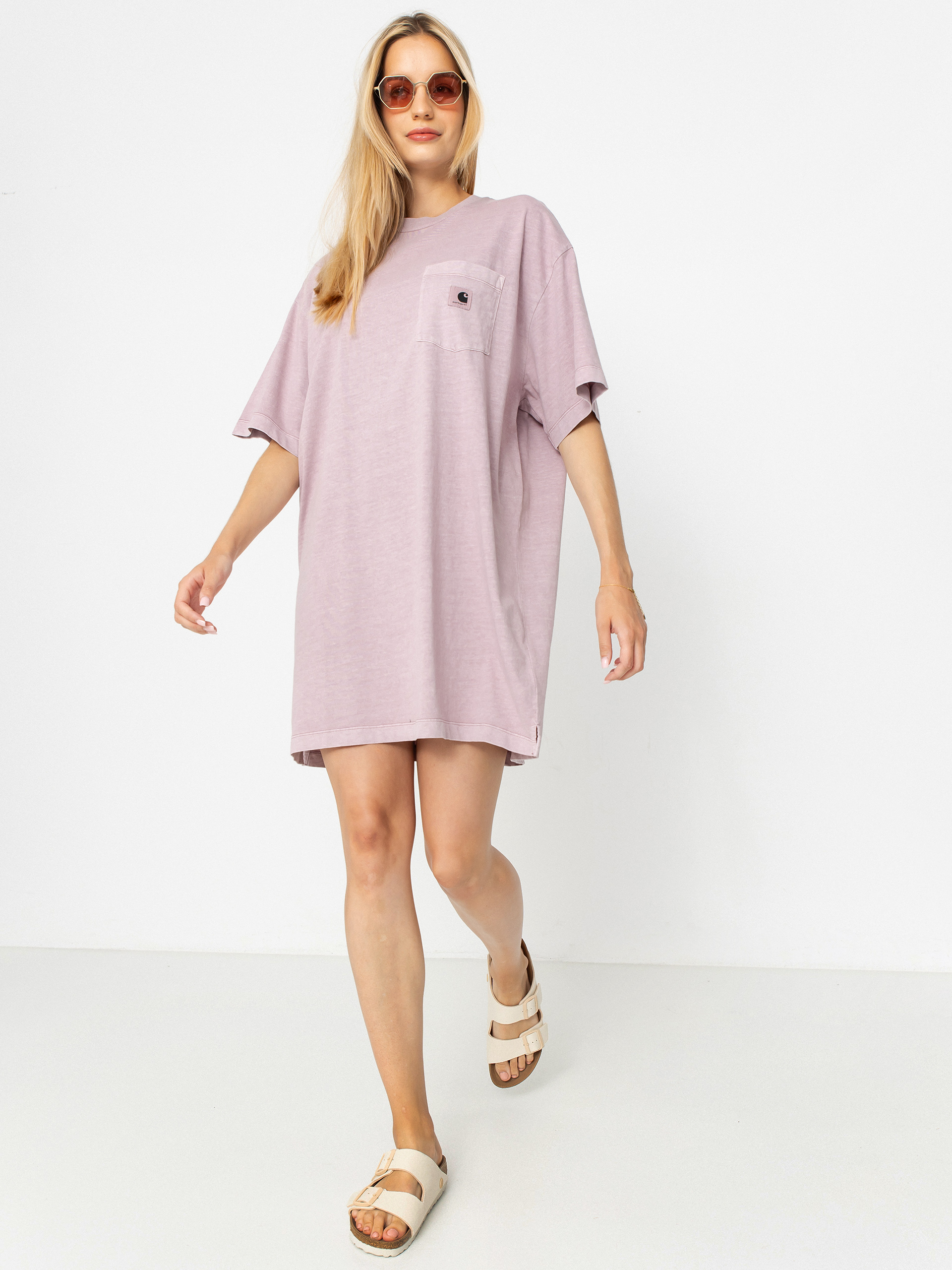 T-shirt Carhartt WIP Nelson Grand Wmn (hortensia)