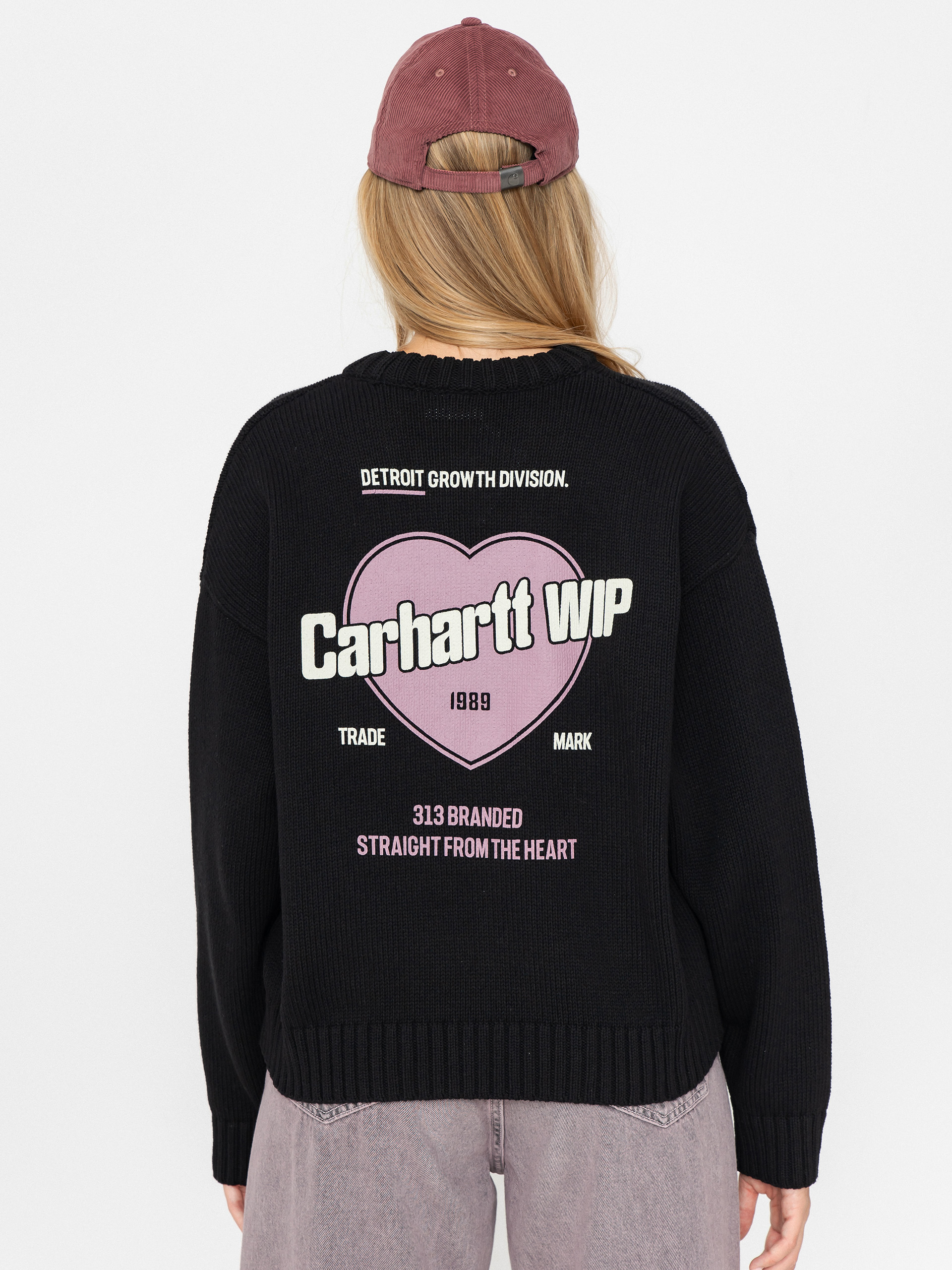 Sweter Carhartt WIP Growth Wmn (black)