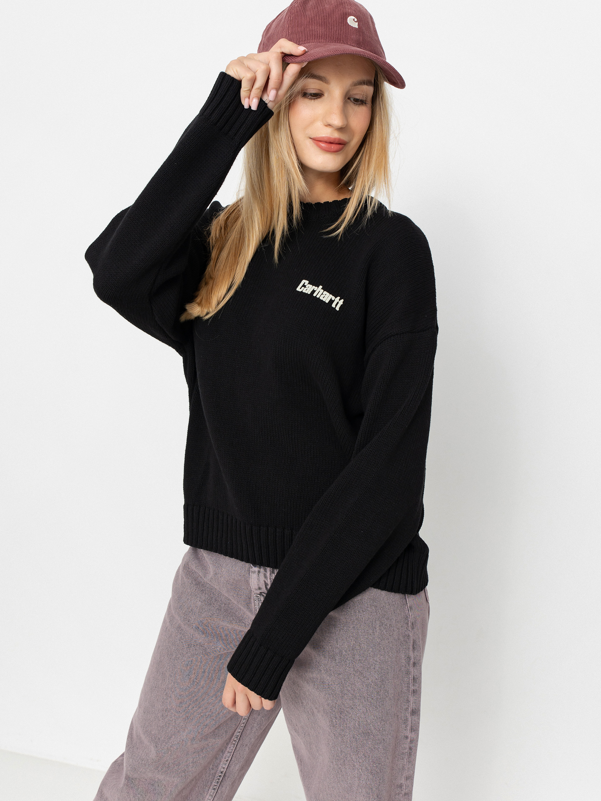 Sweter Carhartt WIP Growth Wmn (black)