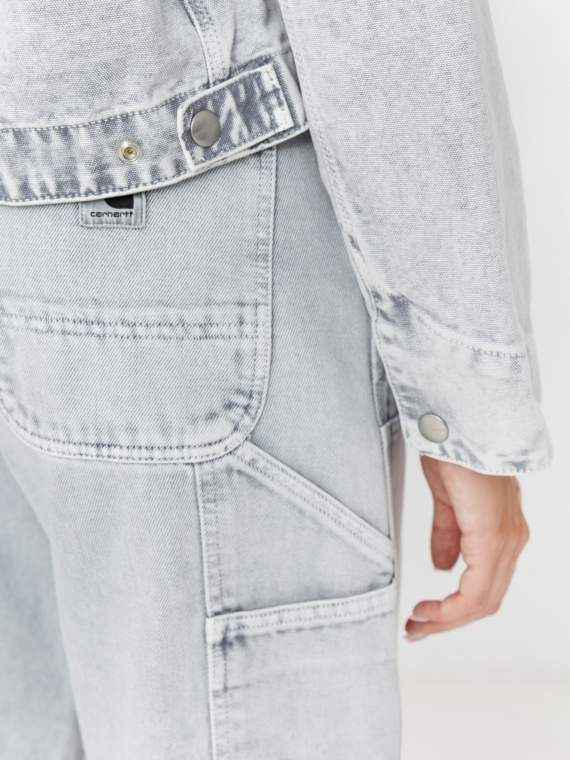 Kurtka Carhartt WIP Emery Wmn (black/black/chalk wash)