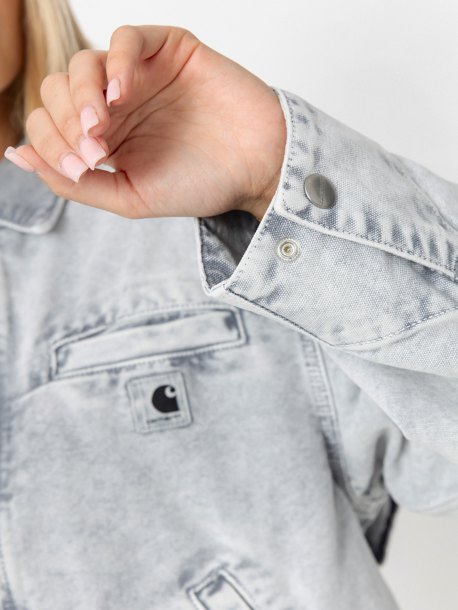 Kurtka Carhartt WIP Emery Wmn (black/black/chalk wash)