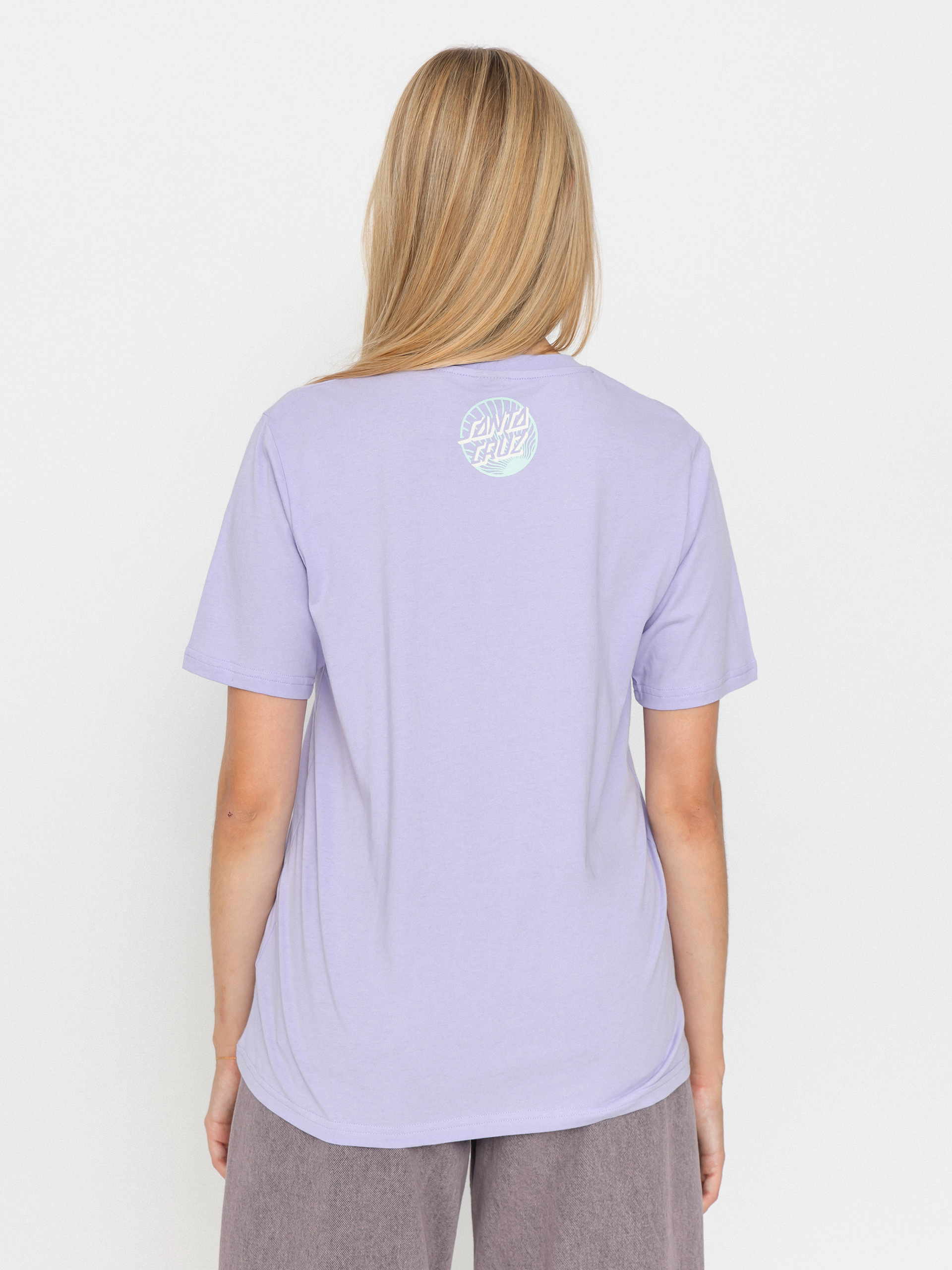 T-shirt Santa Cruz Camp Retreat Front Wmn (lavender)