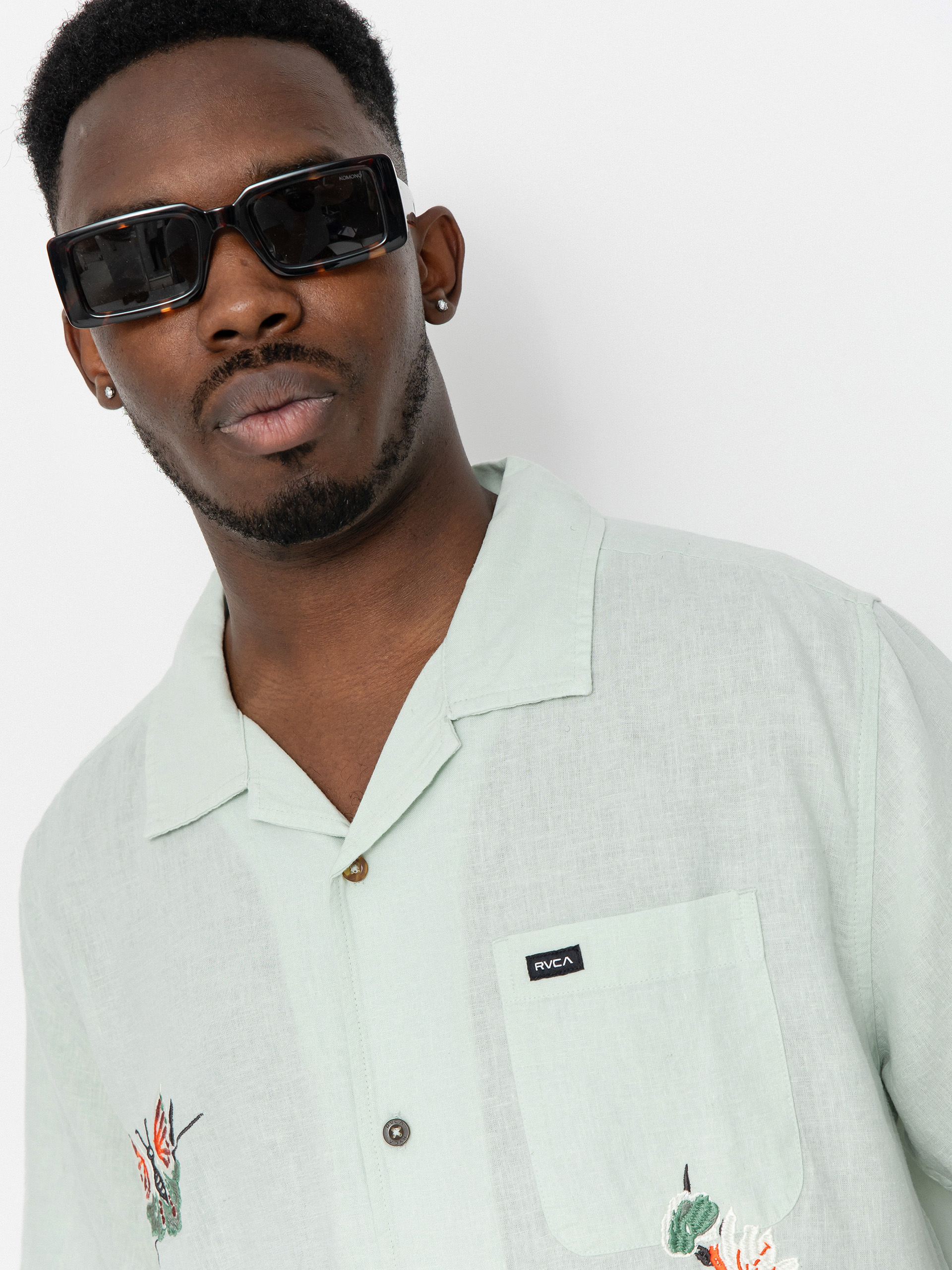 Koszula RVCA Nectar (green tea)