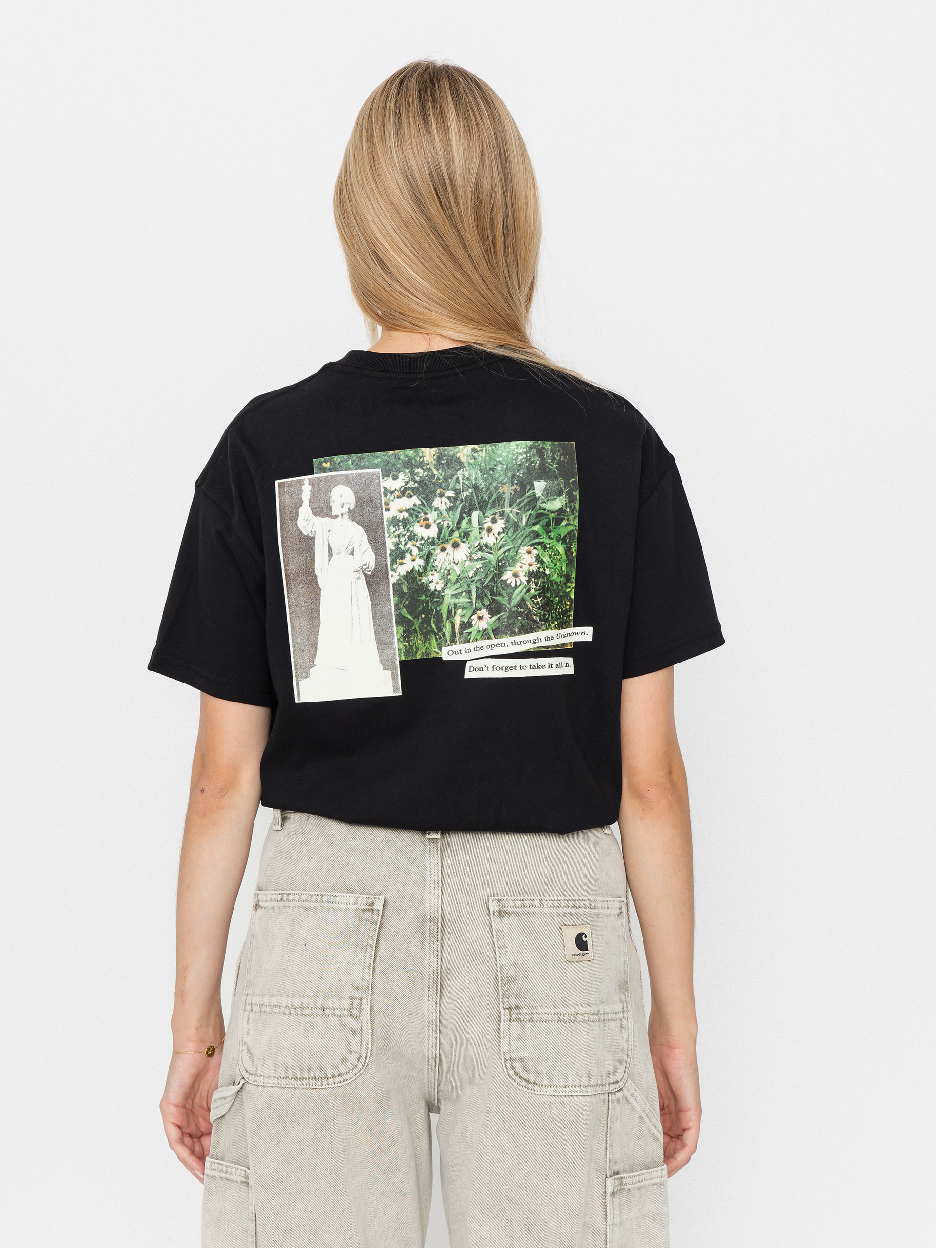 T-shirt Vans Garden Oversized Wmn (black)