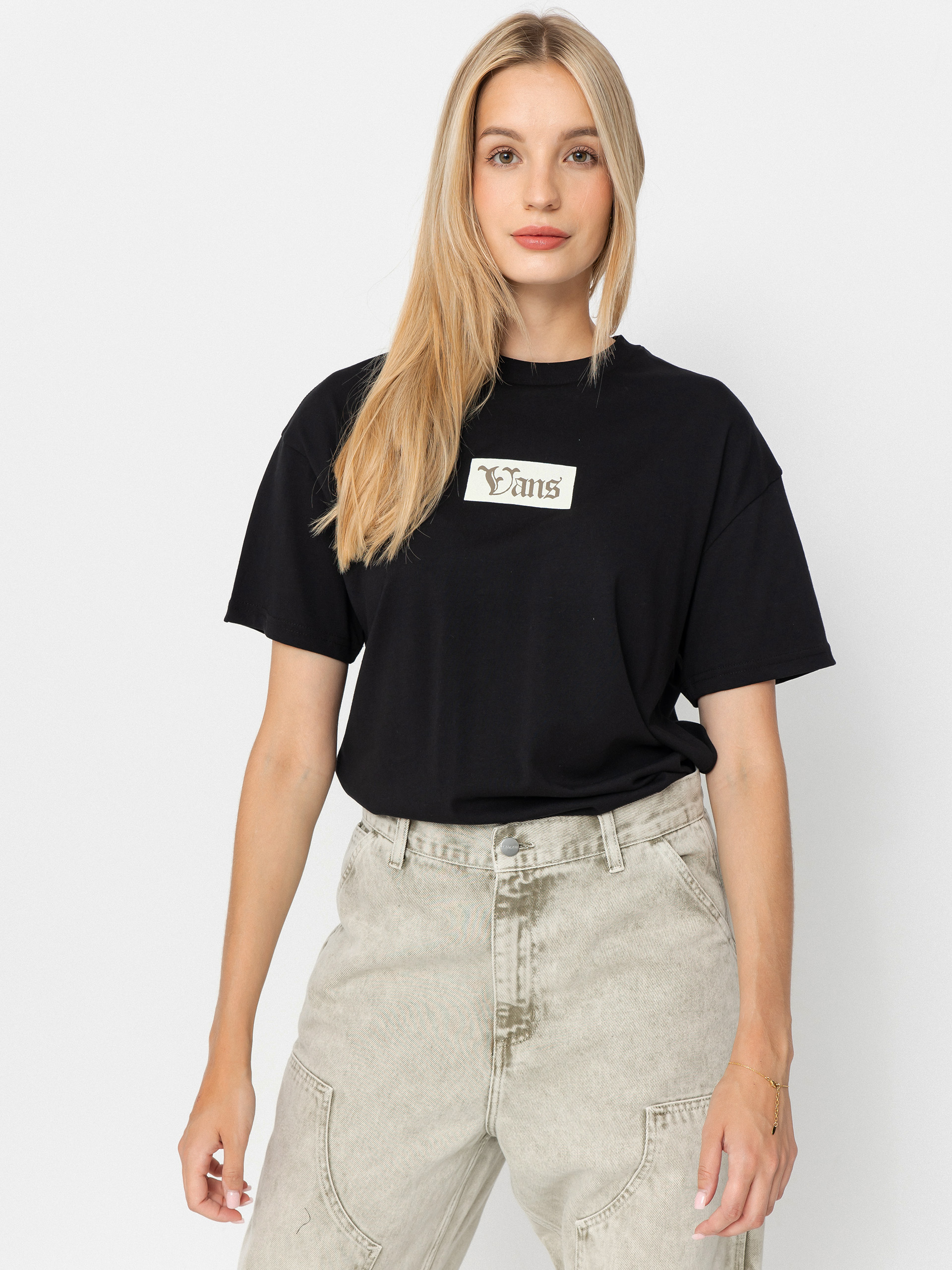 T-shirt Vans Garden Oversized Wmn (black)