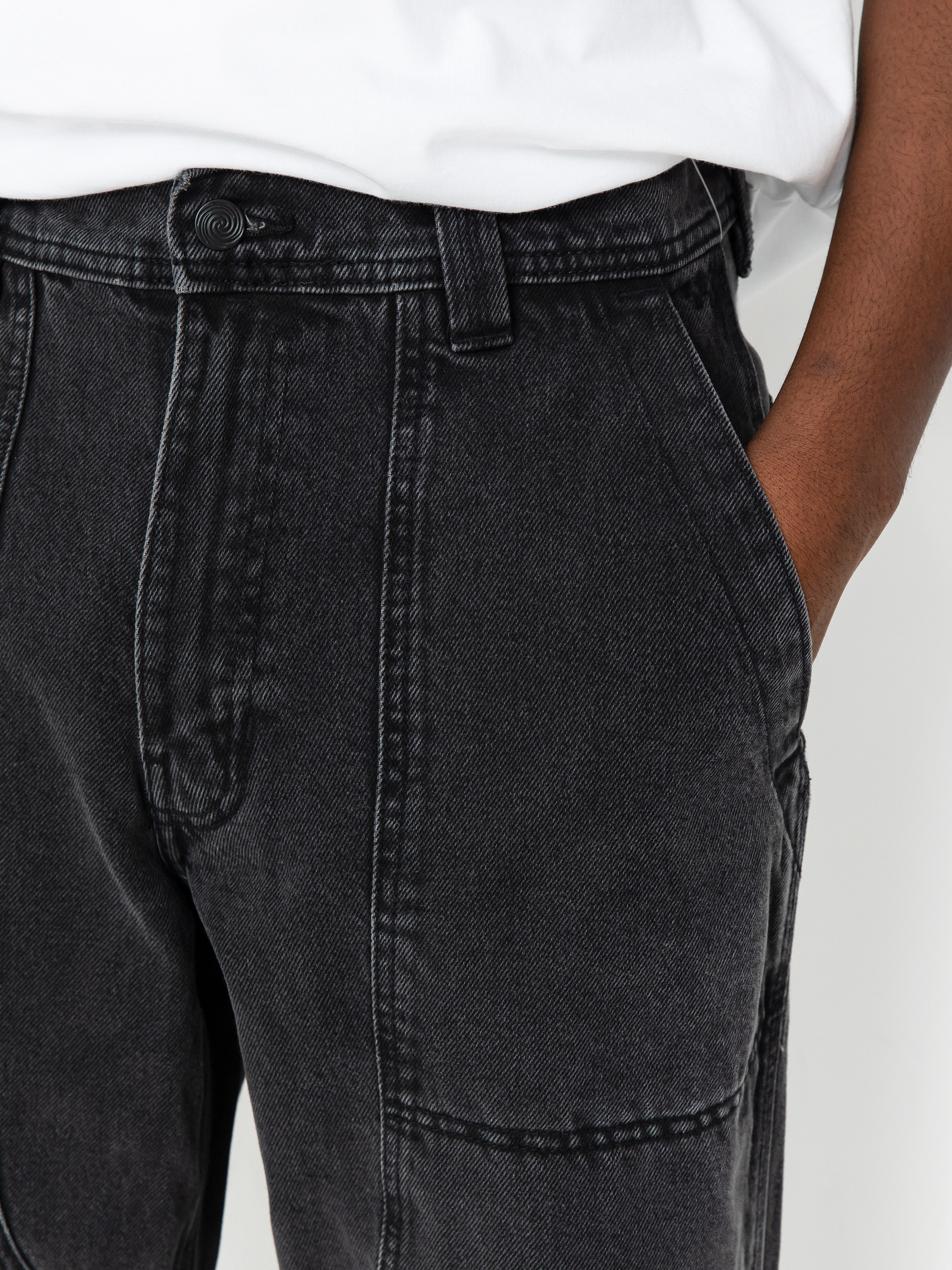 Spodnie Vans Skate Loose Utility Denim (pirate black)