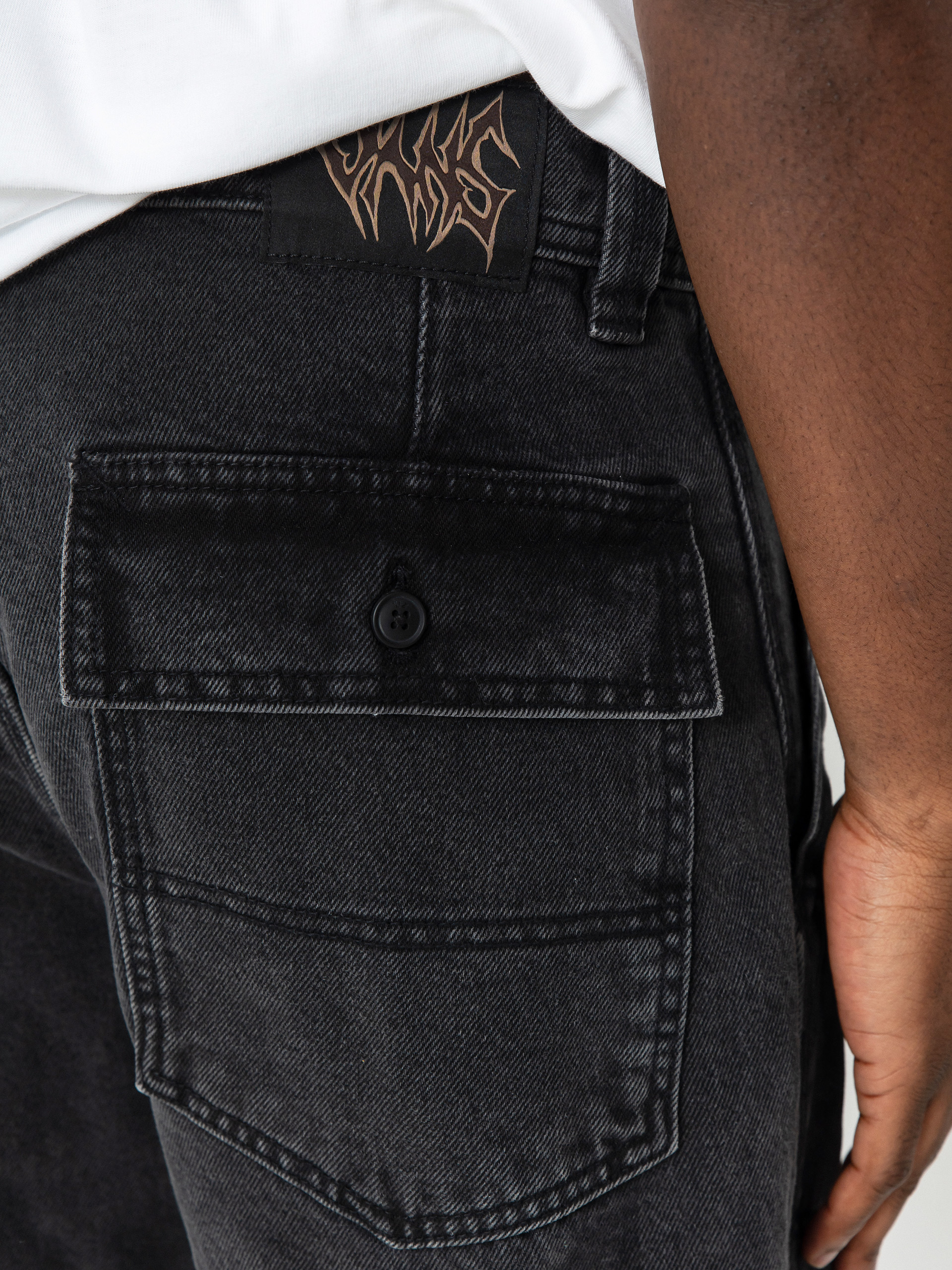 Spodnie Vans Skate Loose Utility Denim (pirate black)