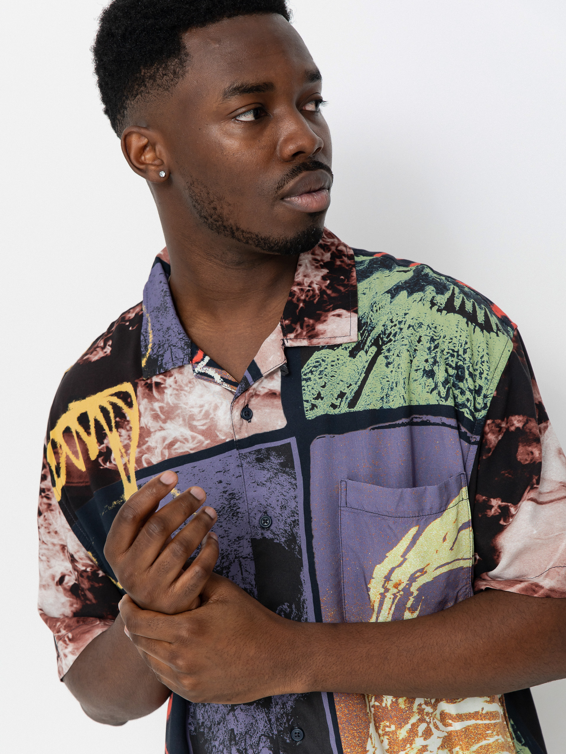 Koszula Vans Prospect Collage (parisian night)