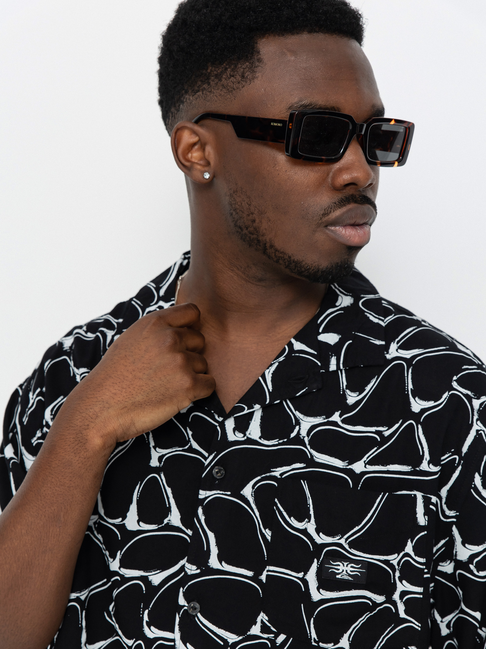 Koszula Quiksilver Mercury Chrome Shirt (black mercury chrome)