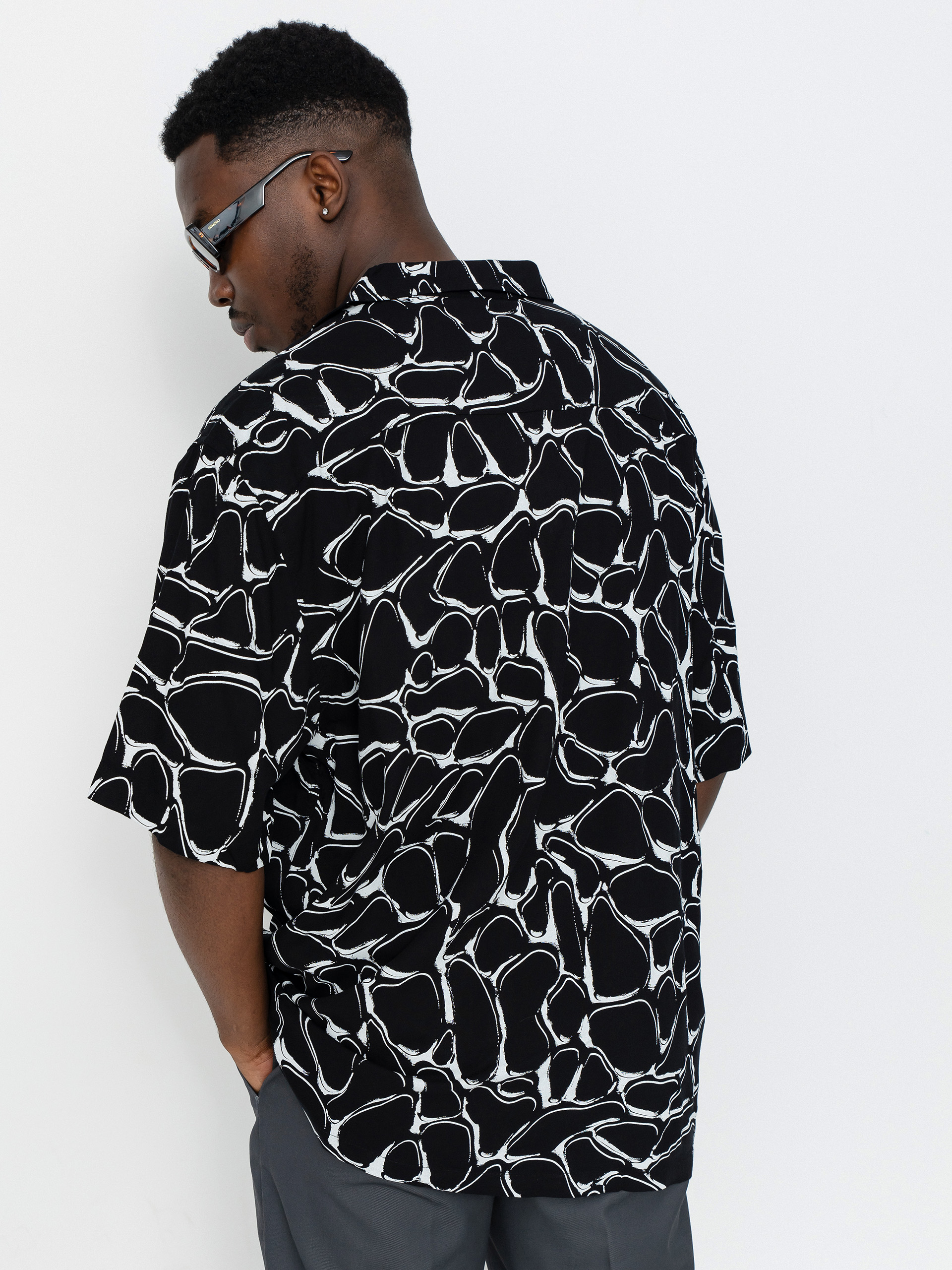 Koszula Quiksilver Mercury Chrome Shirt (black mercury chrome)