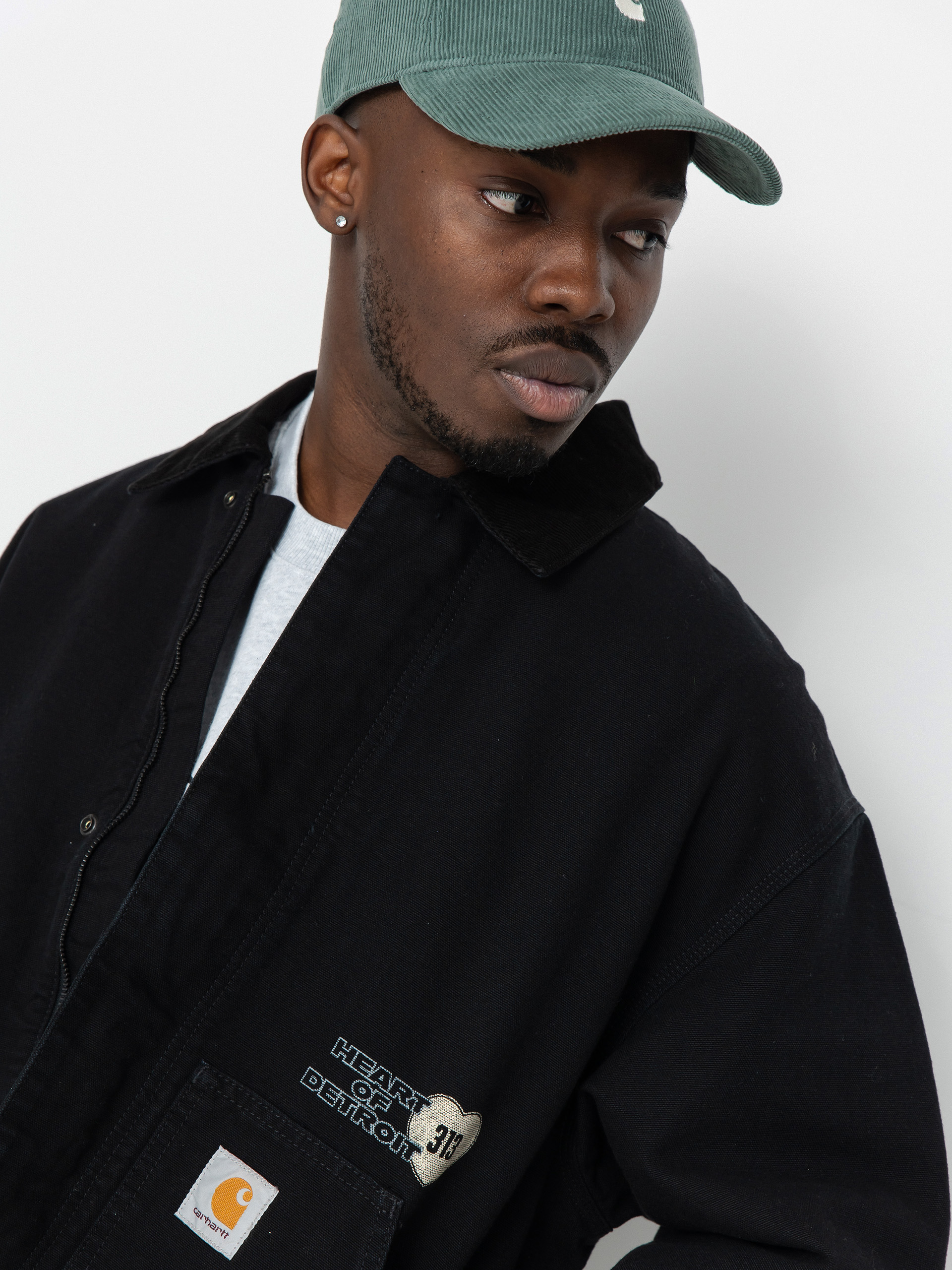 Kurtka Carhartt WIP OG Arcan Graphic - czarny (black/black/heavy