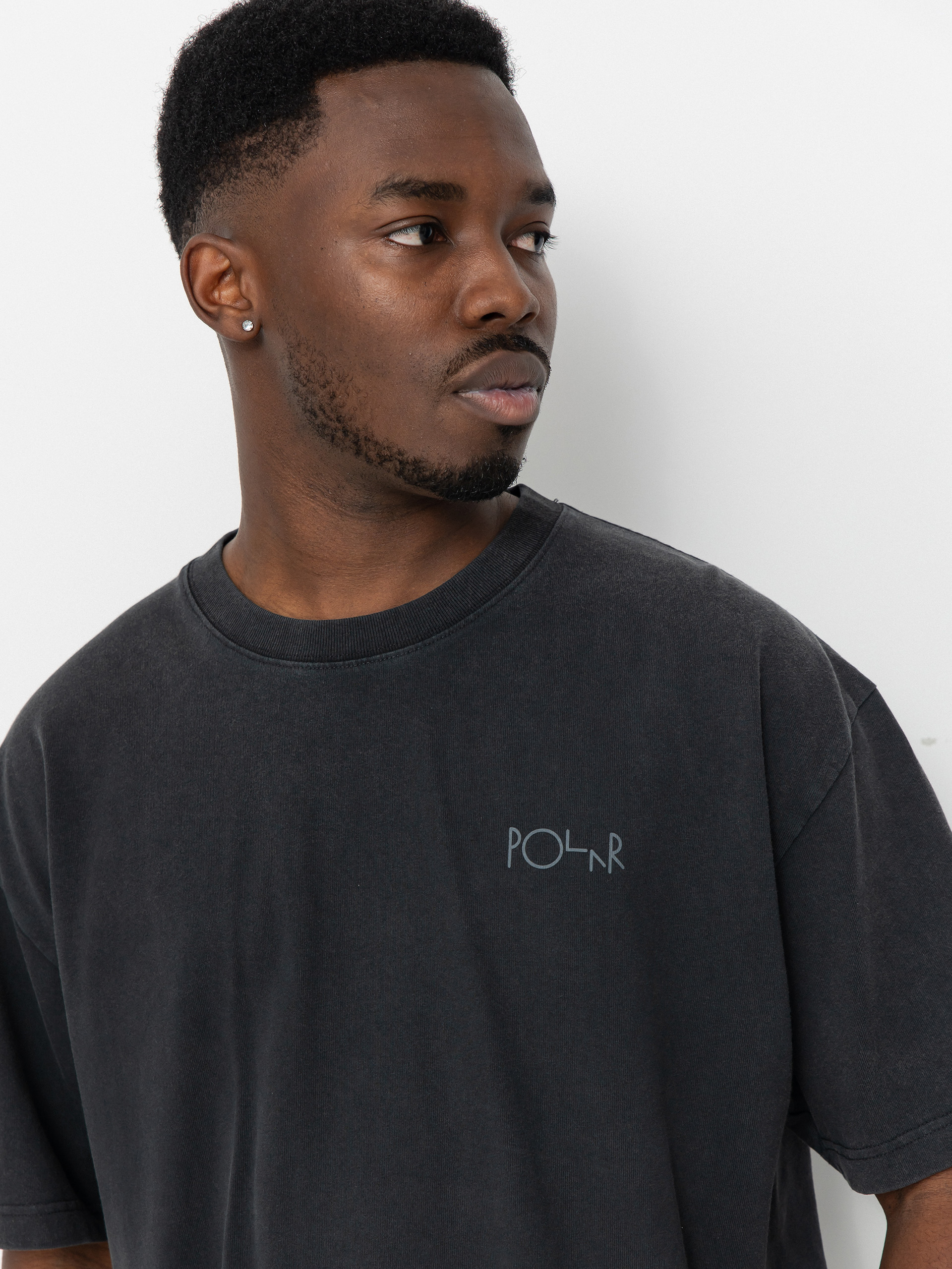 T-shirt Polar Skate Horse Hand (silver black)